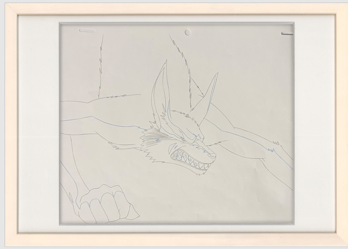 Naruto Original Sketch (Kurama/Nine-Tails)