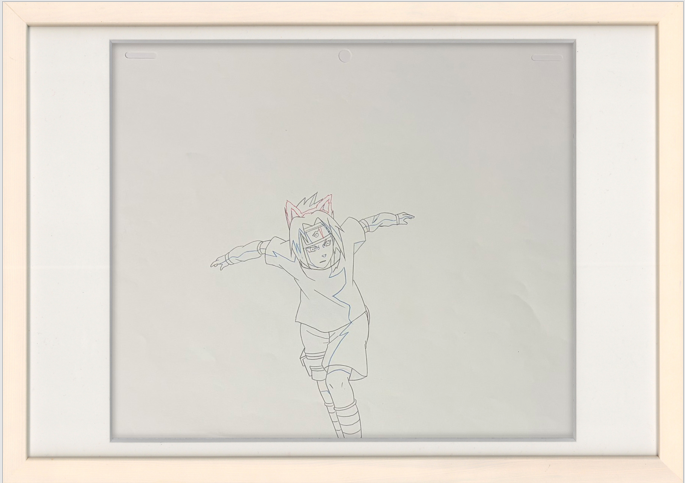 Naruto Original Sketch (Sasuke Uchiha)