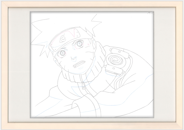 Naruto Original Sketch (Naruto Uzumaki) 3 pages Set