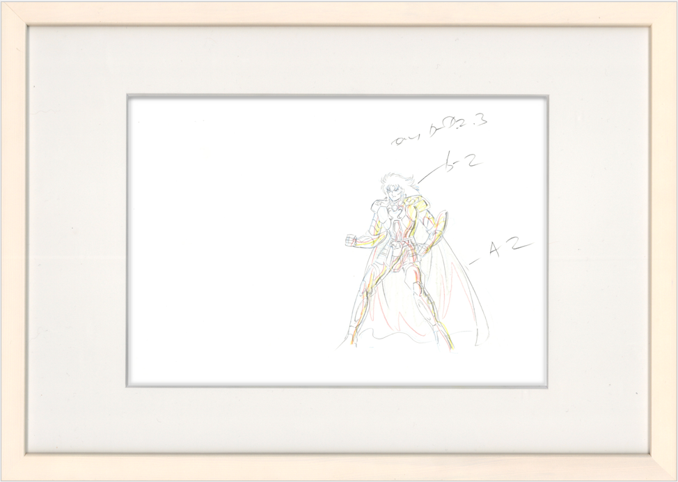 Saint Seiya Original Sketch (Saga) 3 pages Set