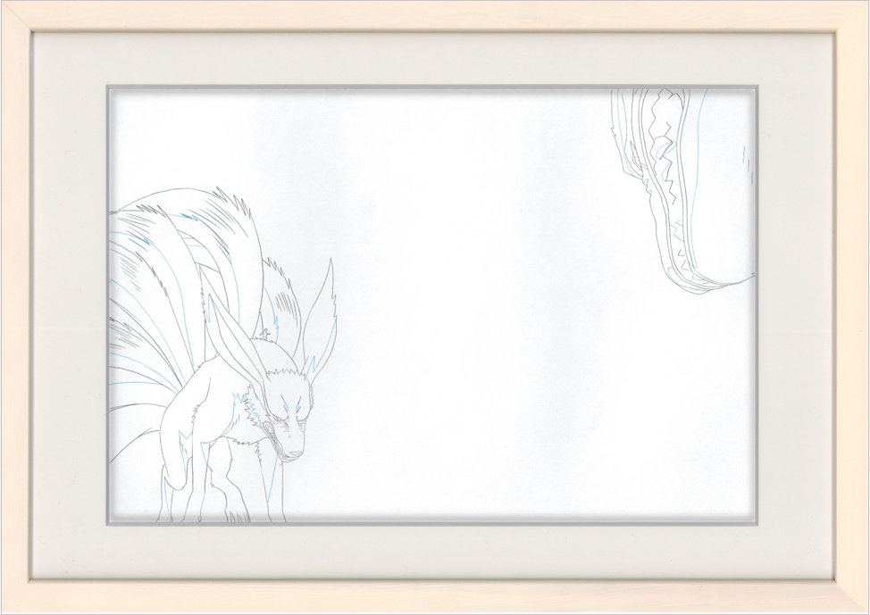 Naruto Original Sketch (Kurama/Nine-Tails)
