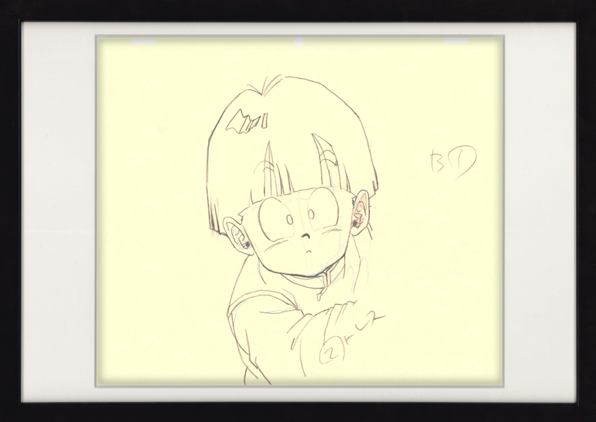 Dragon Ball Z Original Drawing (Son Gohan) 2-page set