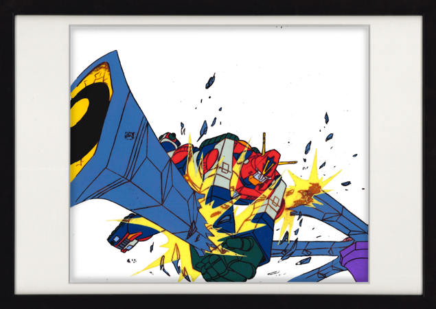 Super Electromagnetic Robot Combattler V Original Cel and Douga (Combattler V) 2-Piece Set