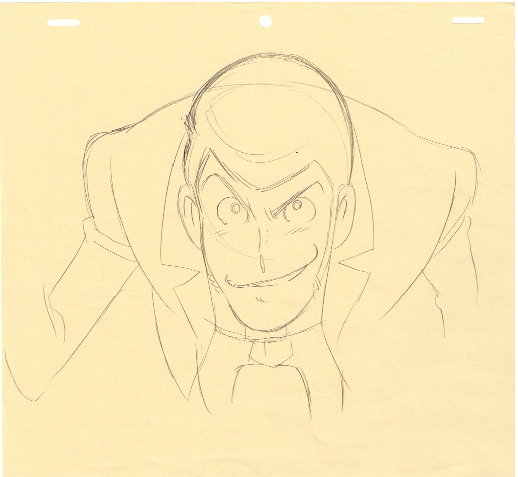 Lupin III Original Sketch (Lupin) 2 Page Set