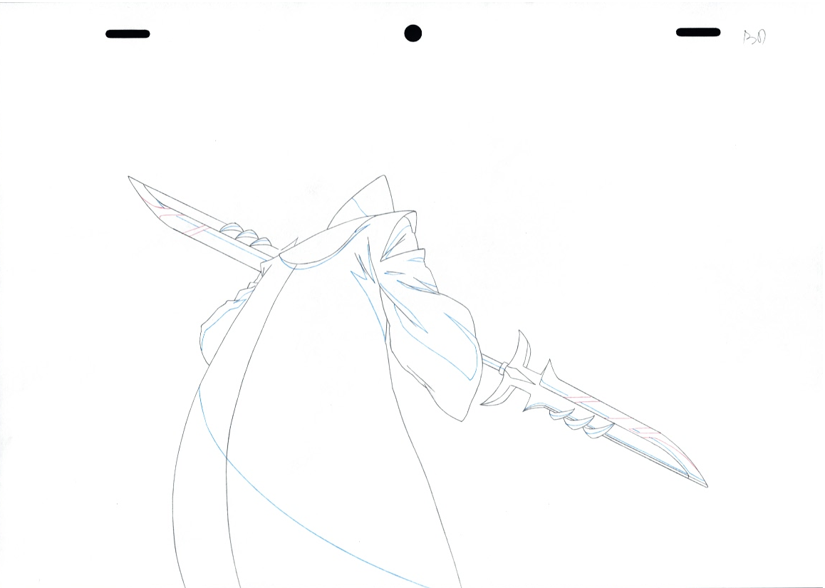 Bleach  “Ichigo Kurosaki＆Kagerōza Inaba“  Original Drawing 4 Page Set