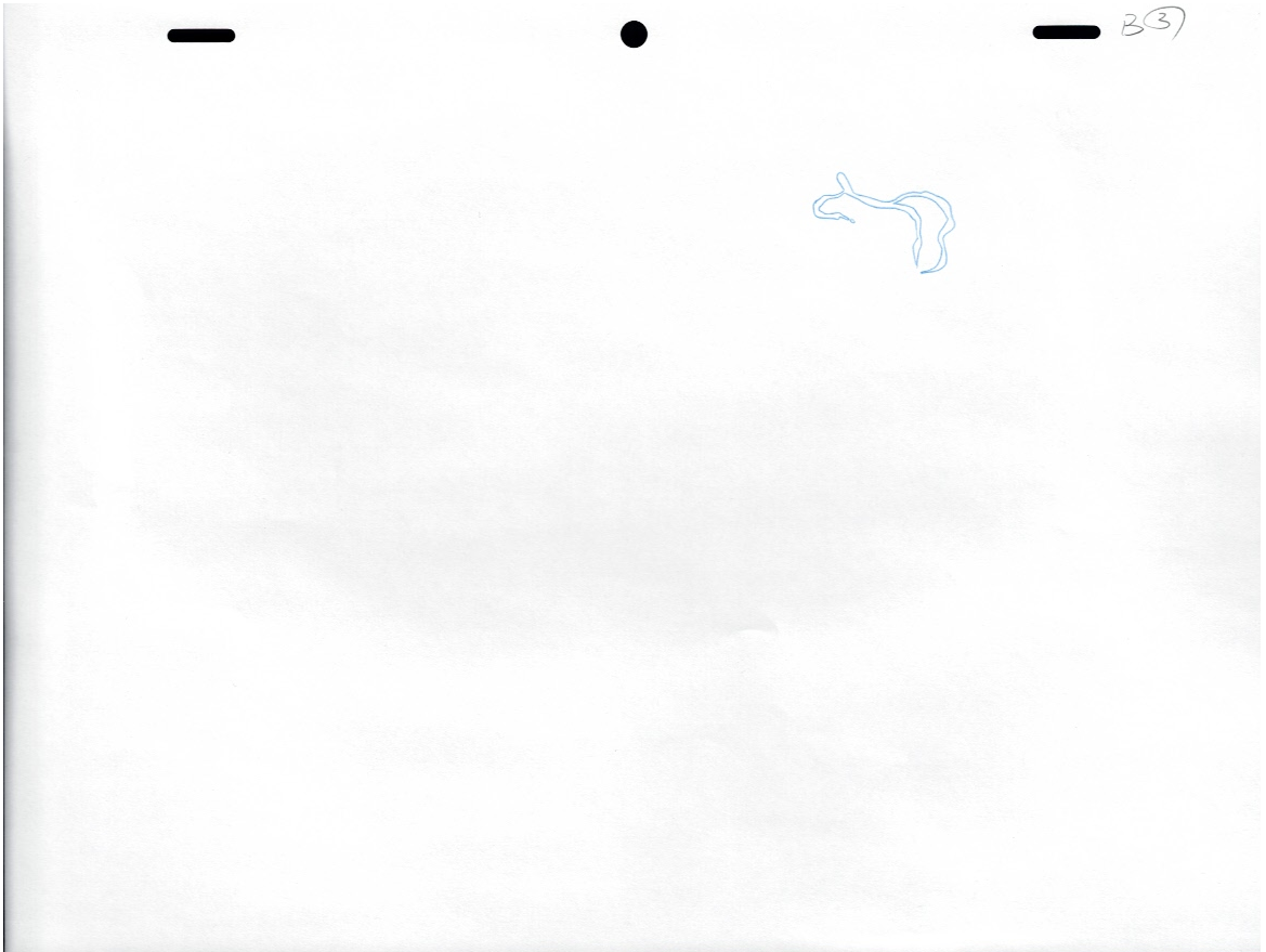 Bleach Original Drawing (Ikkaku Madarame) 5 Pages Set