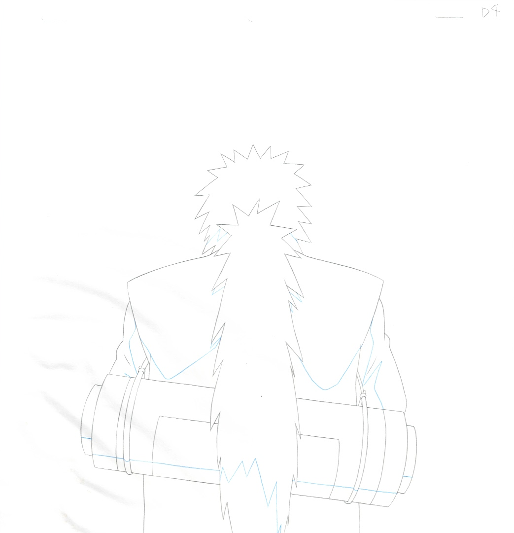 Naruto Original Sketch (Jiraiya) 2 page Set