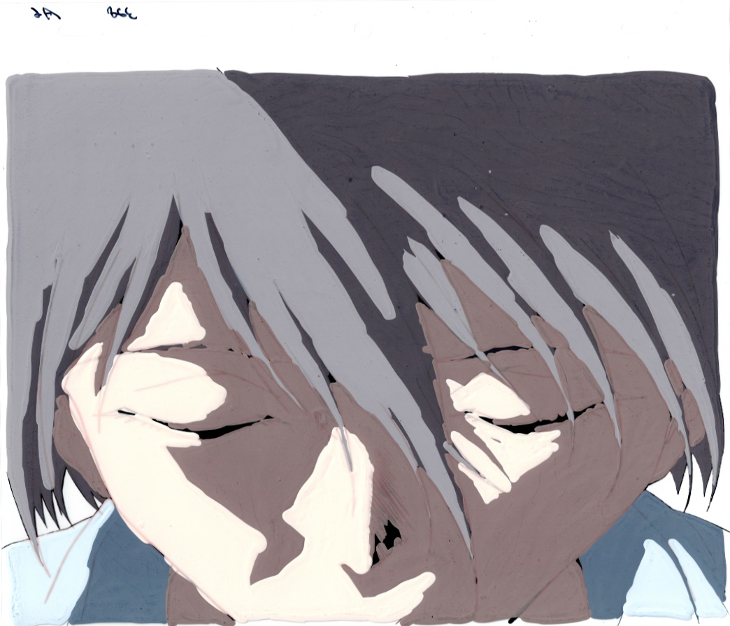 Neon Genesis Evangelion Original Sketch & Cel (Nagisa Kaworu)