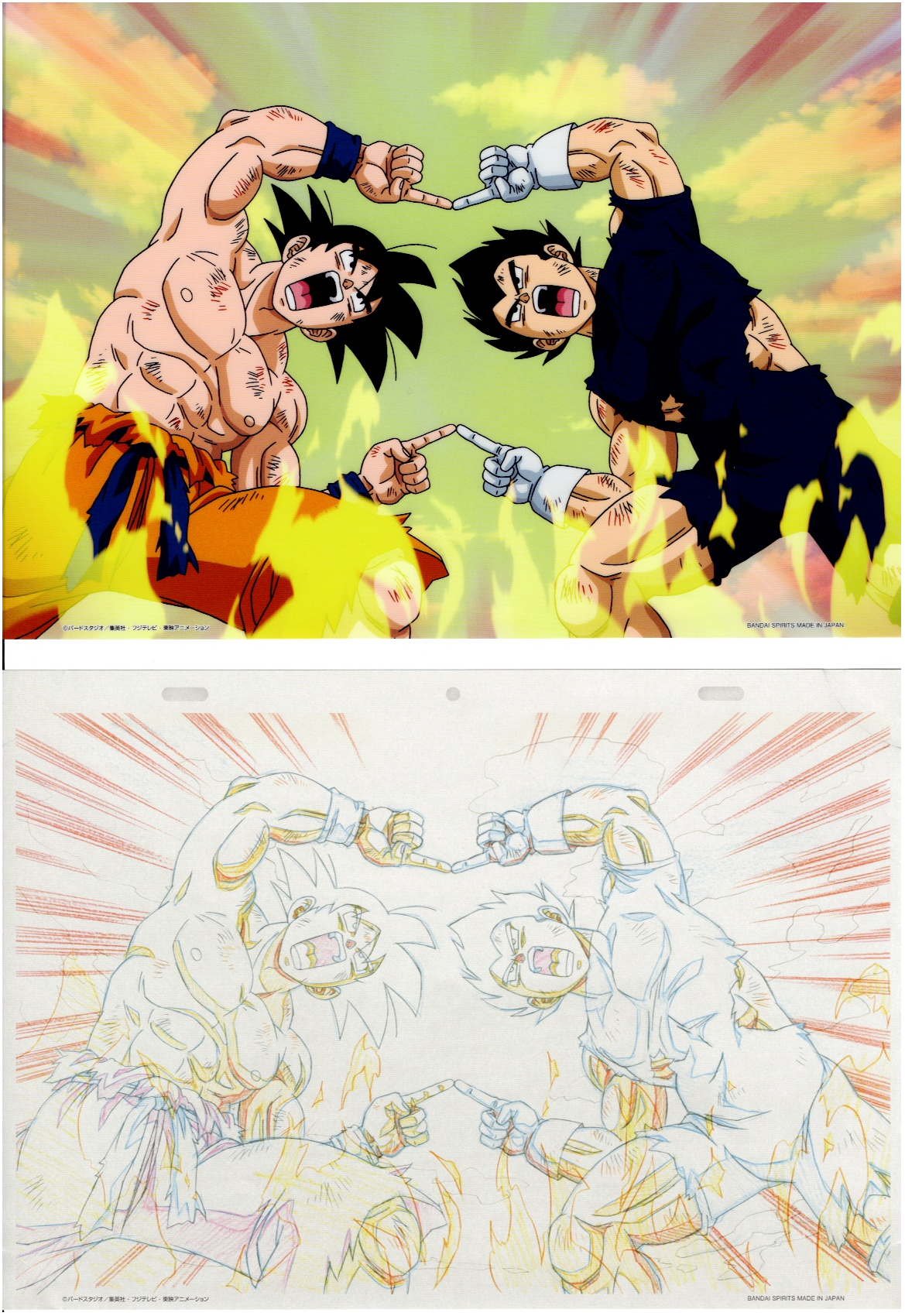Dragon Ball Reproducción Limitada (Vegeta y Son Goku)