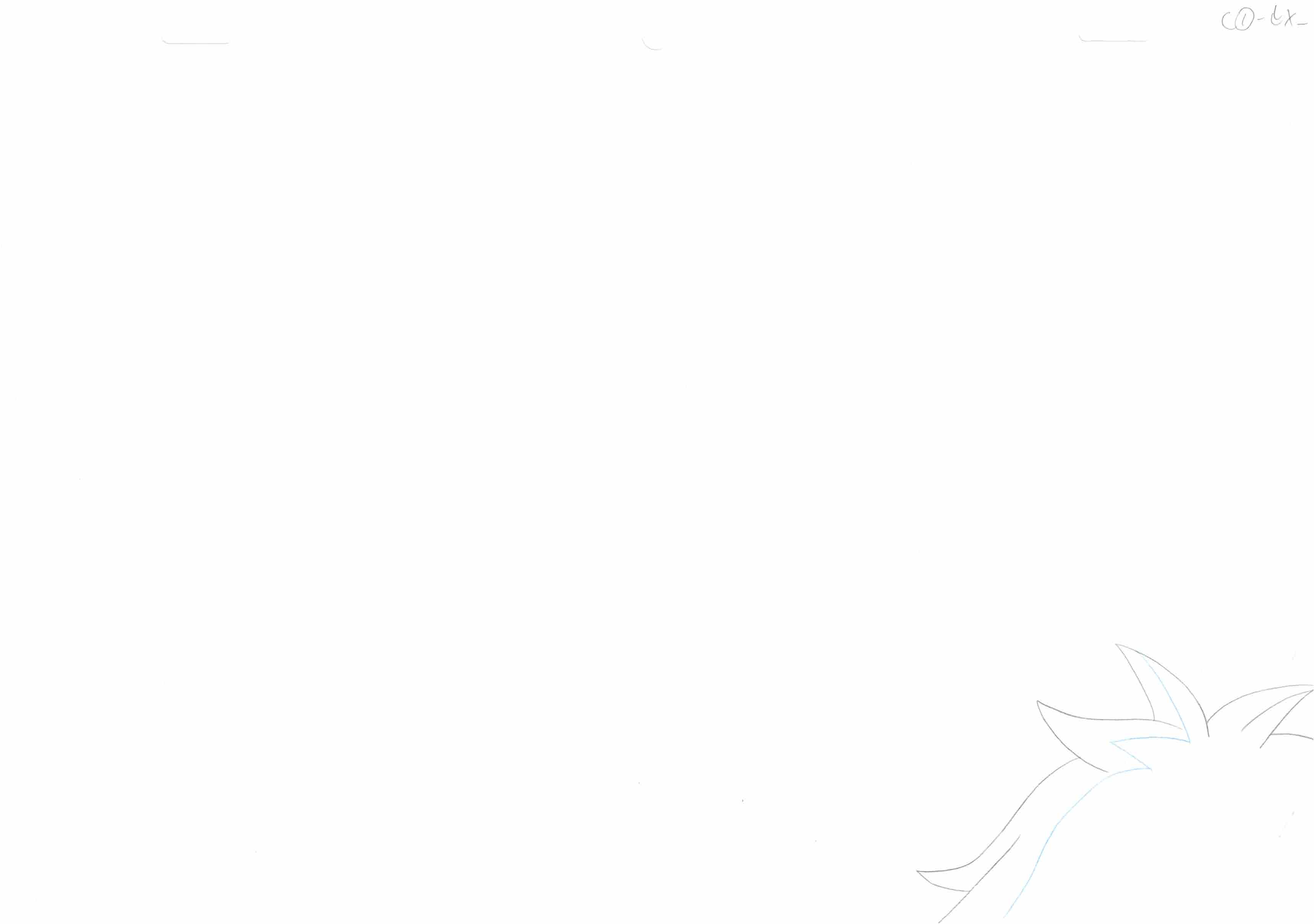 Boceto original de Black Clover (Asta), set de 5 páginas
