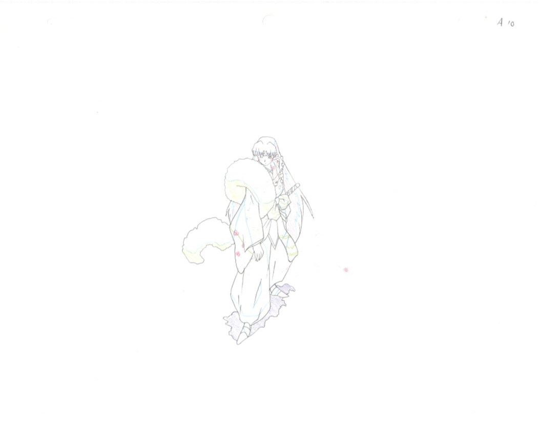 Cel y Dibujo Original de Inuyasha (Sesshomaru)