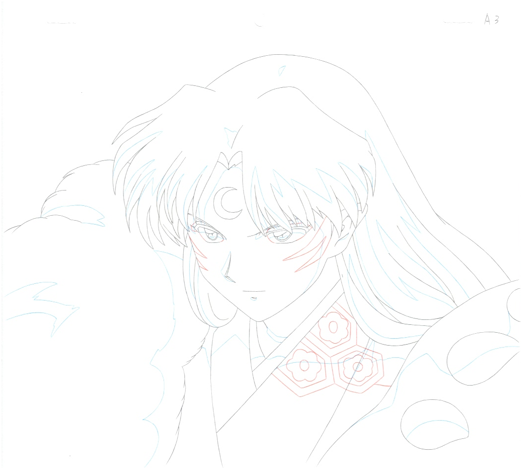 Dibujo original de Inuyasha (Sesshomaru)