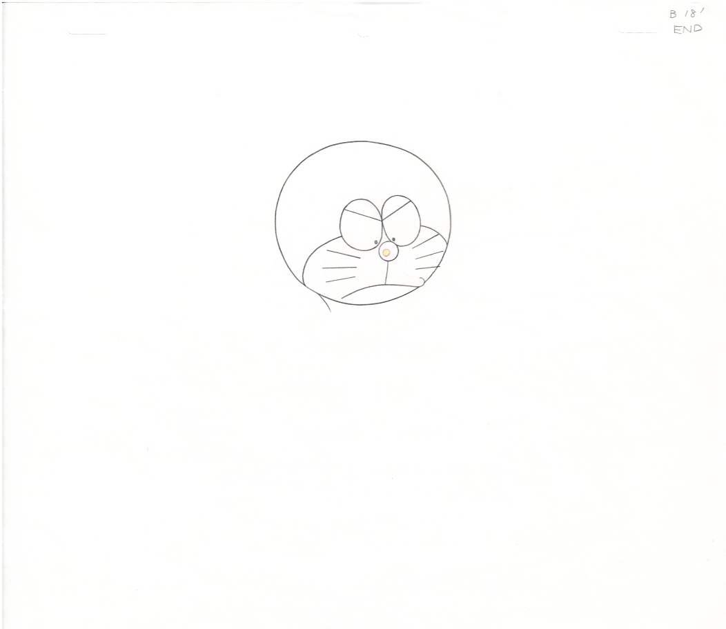 Doraemon Original Cel & Drawing