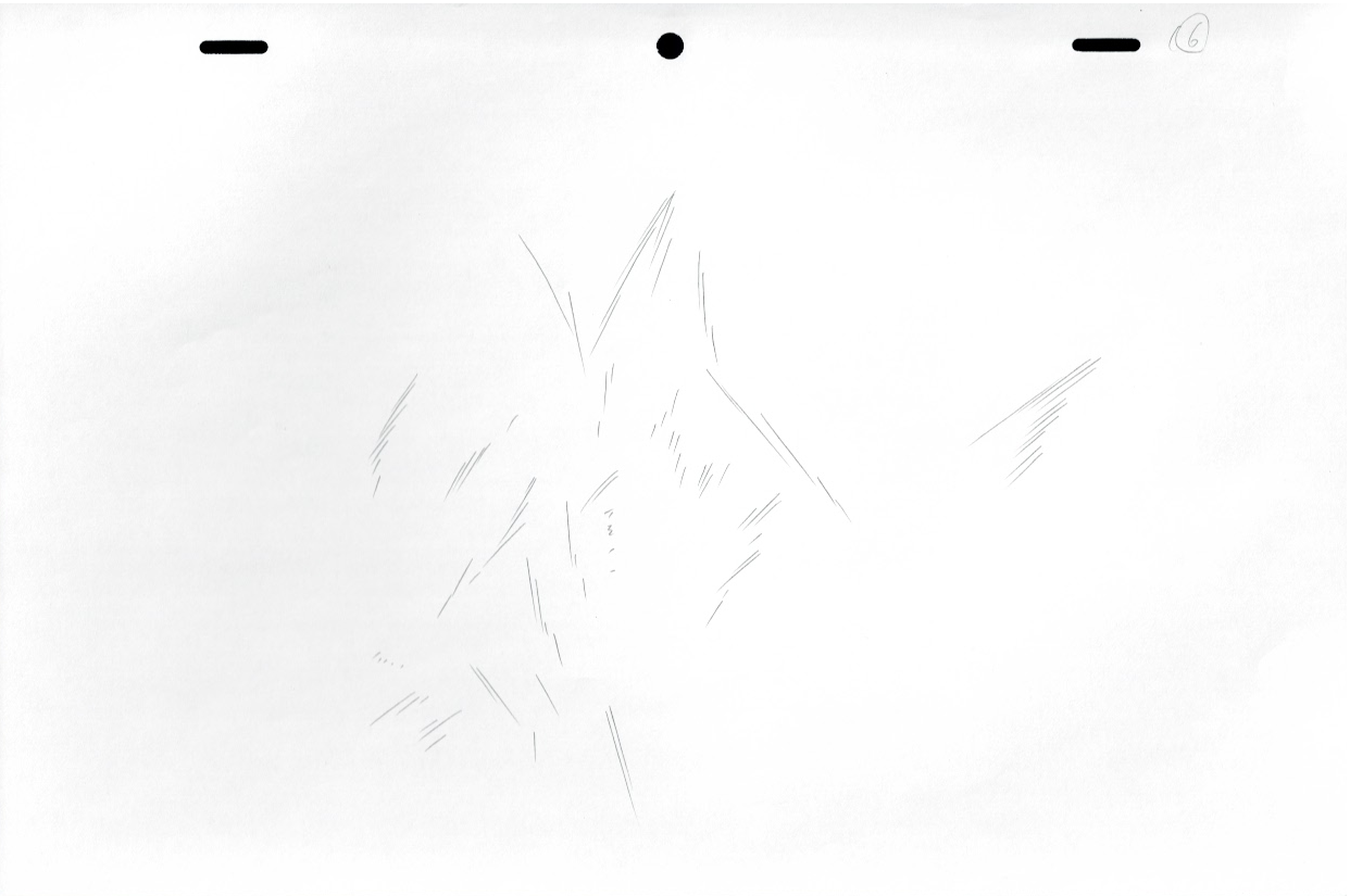 Naruto Original Sketch (Kurama/Nine-Tails)