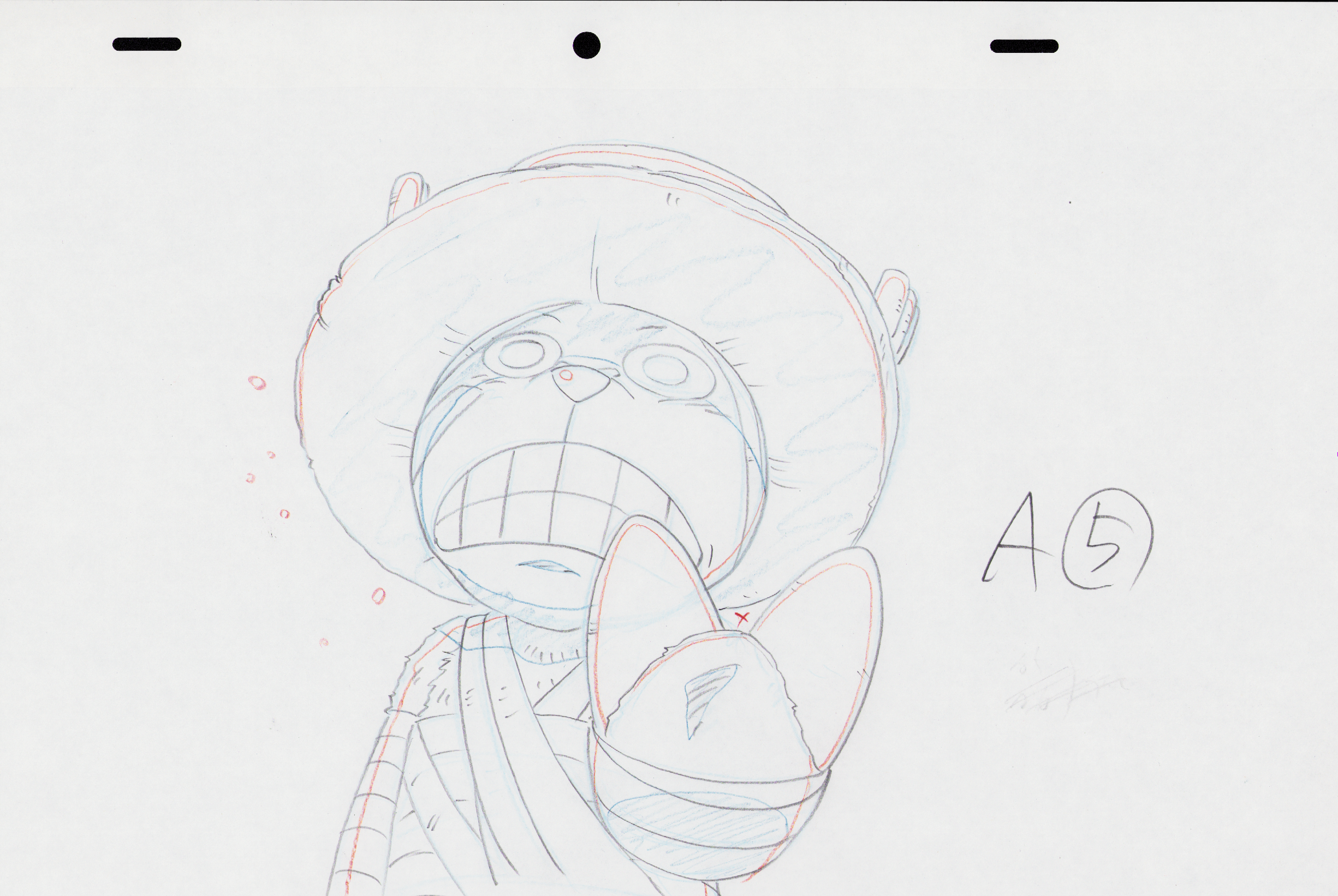 One Piece Original Genga (Tony Tony Chopper)