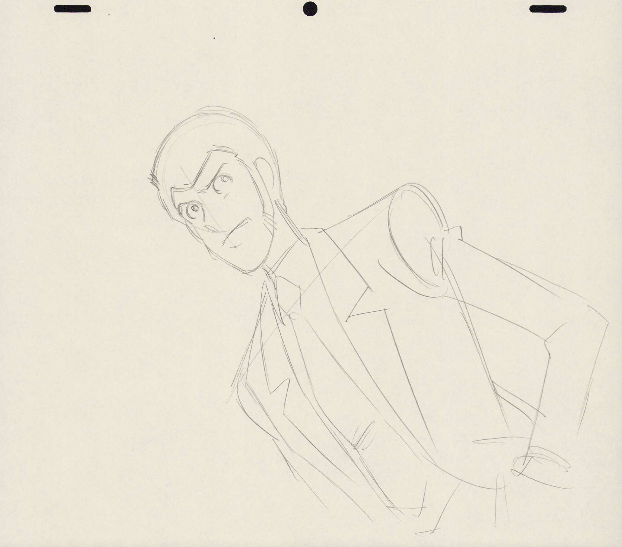 Ensemble de 2 pièces de dôga・genga original de Lupin III