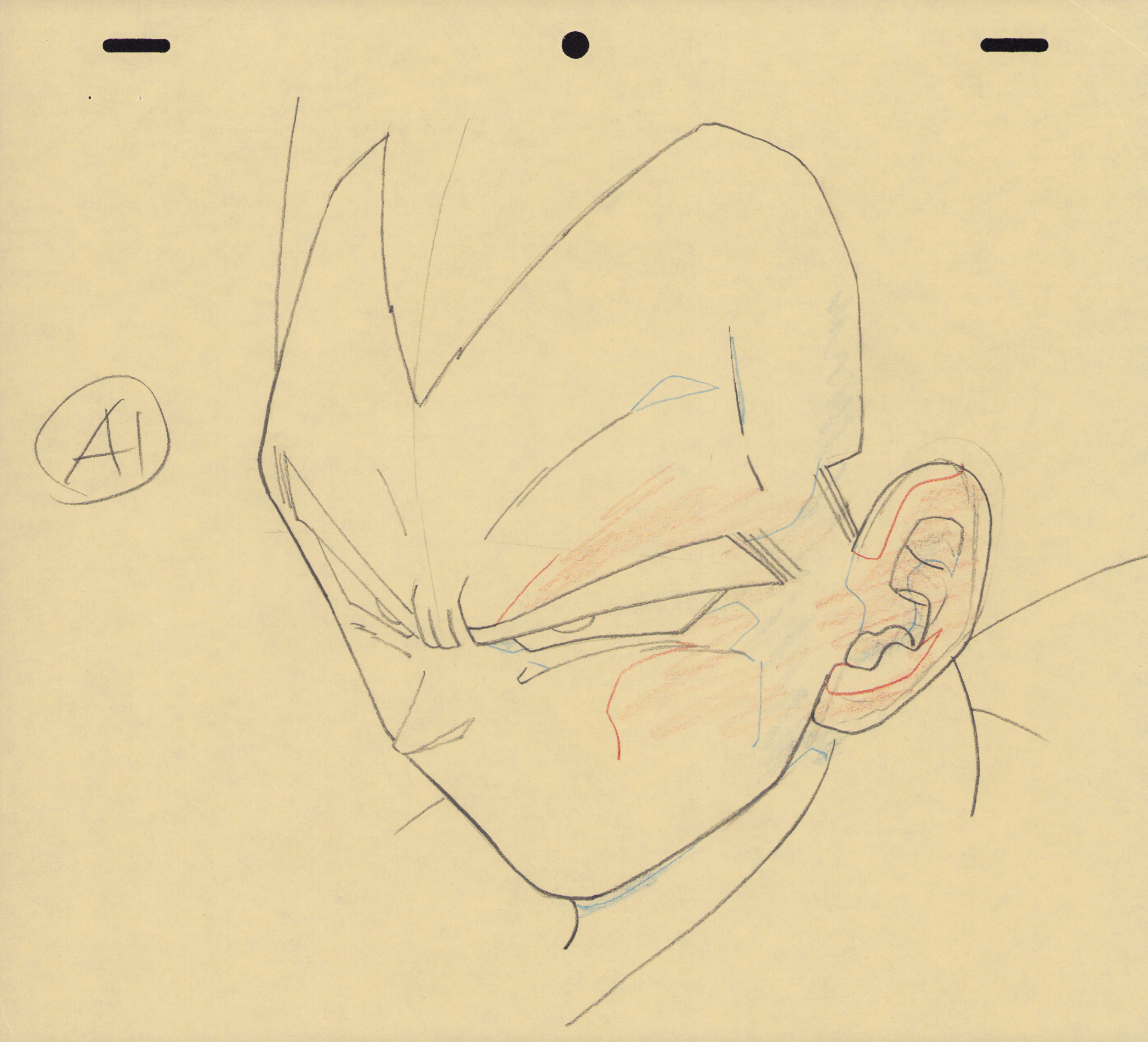 Set de 2 piezas de genga original de Dragon Ball (Vegeta)