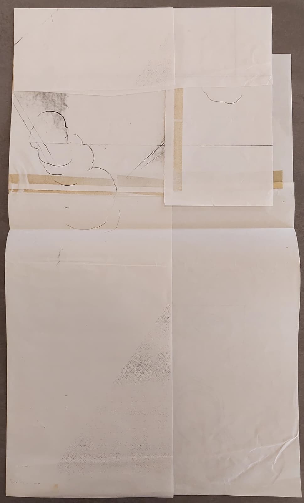 Dragonball Original Drawing (Son Gohan) 2-page set & Layout Copy