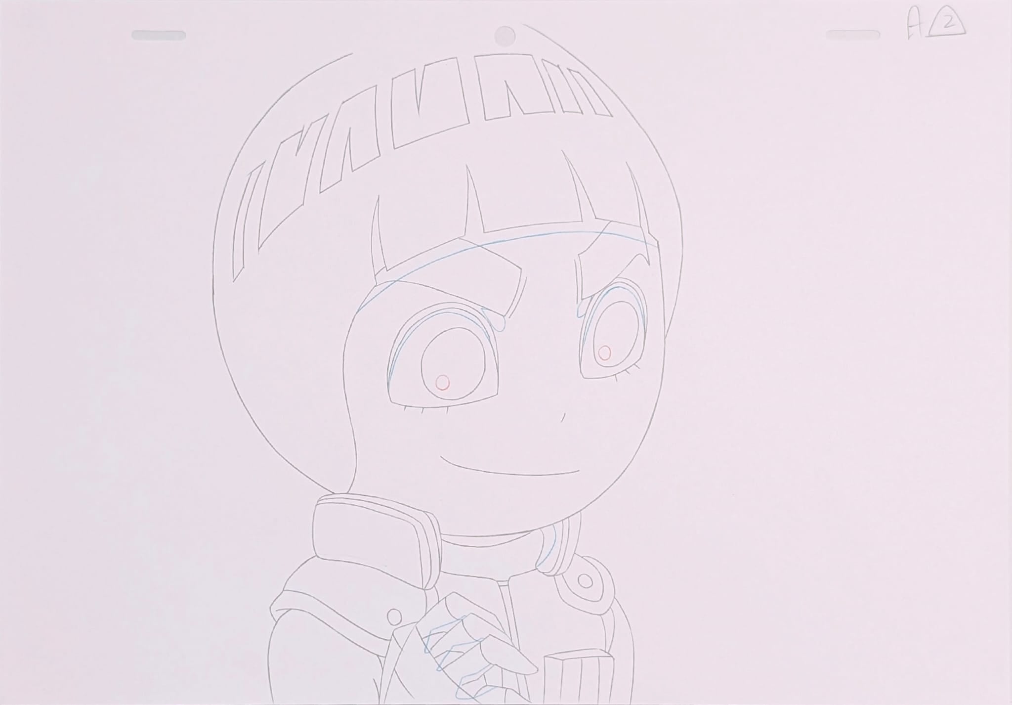 Naruto Original Sketch (Rock Lee)