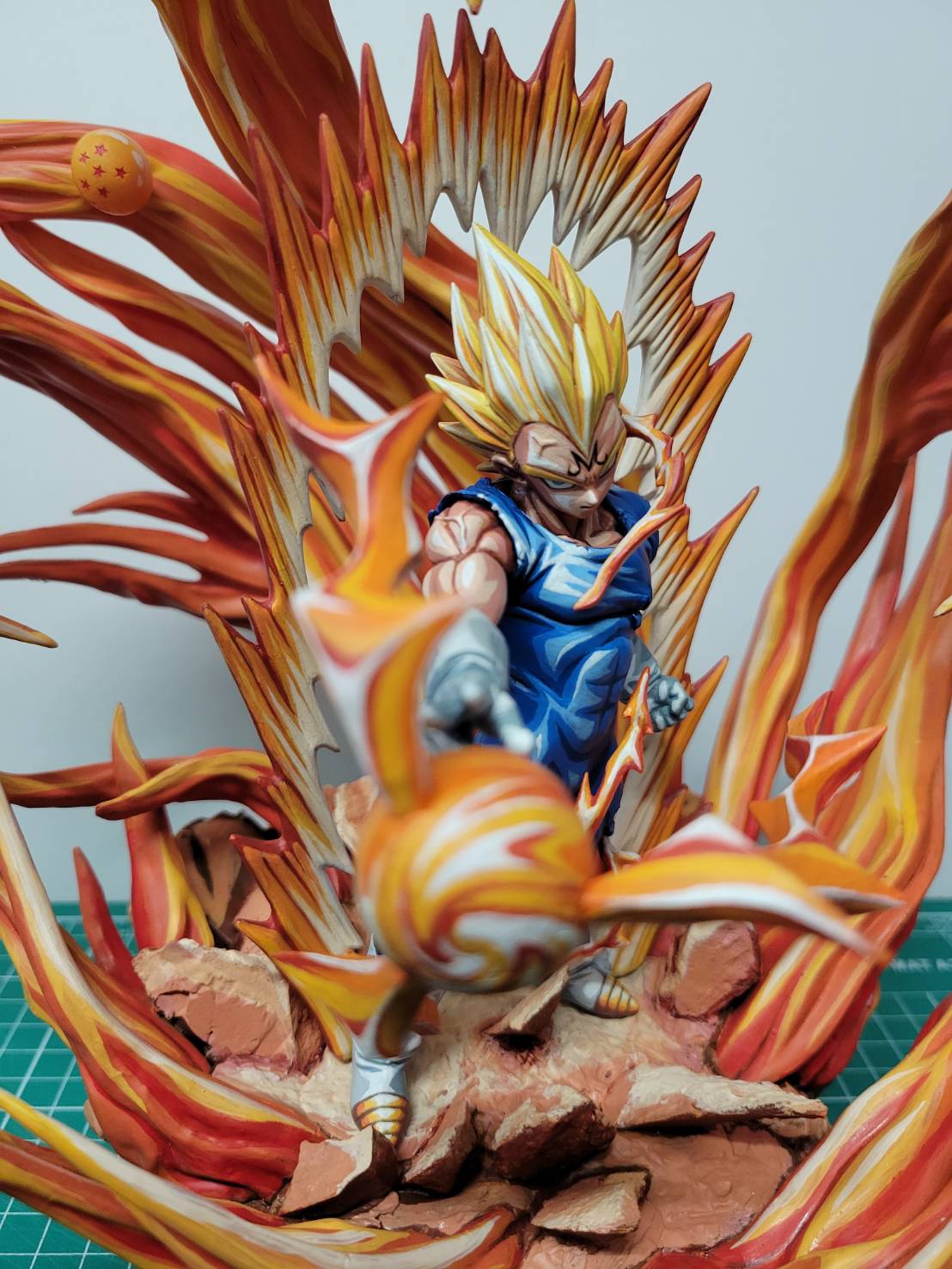 Dragonball Majin Vegeta Repainted Figure