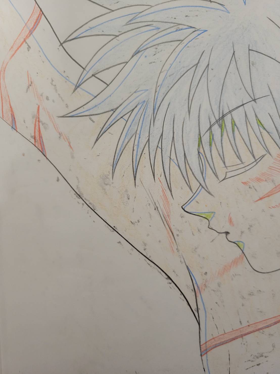 全职猎人 原画胶片与手稿（奇犽）