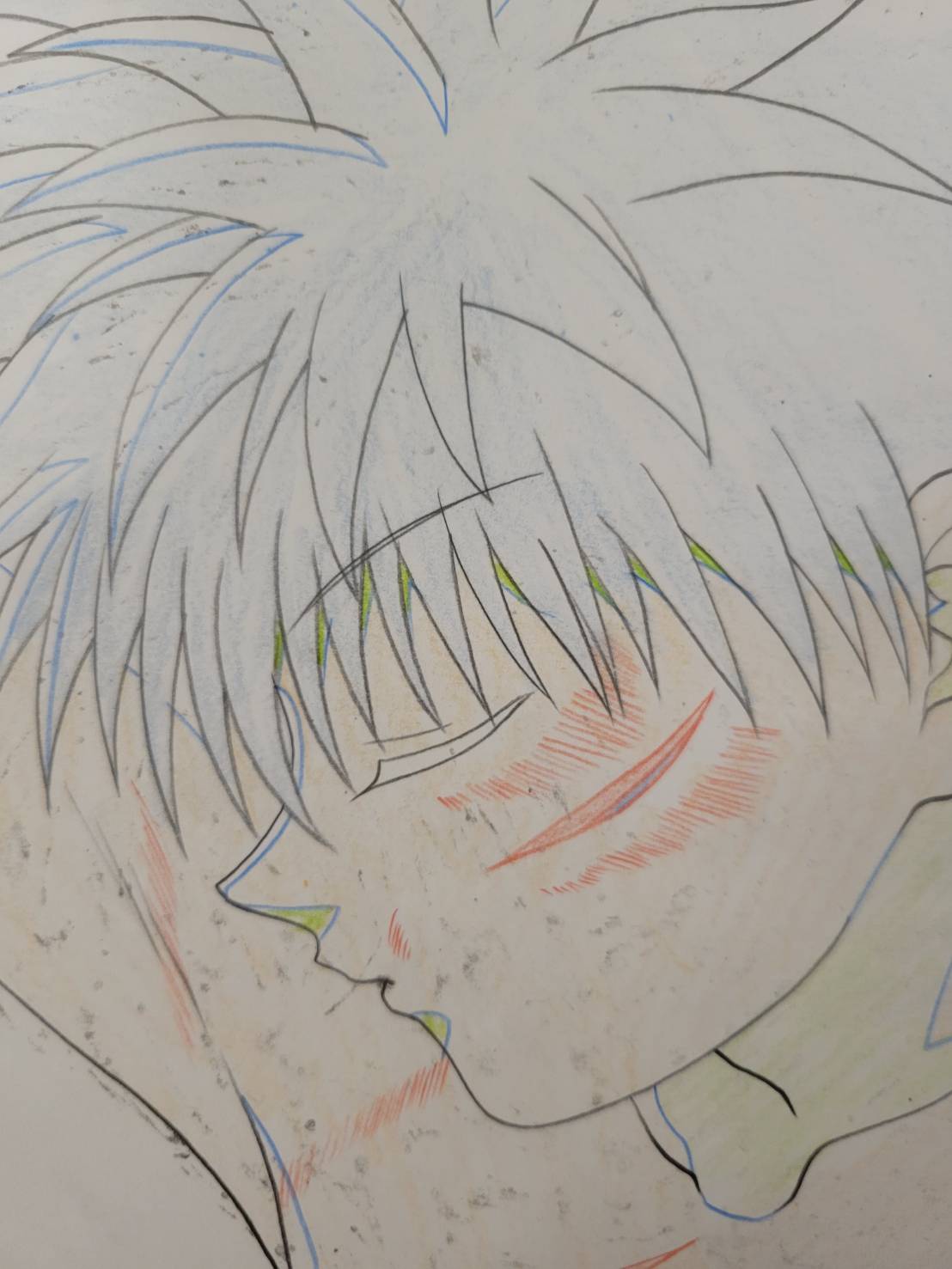 全职猎人 原画胶片与手稿（奇犽）