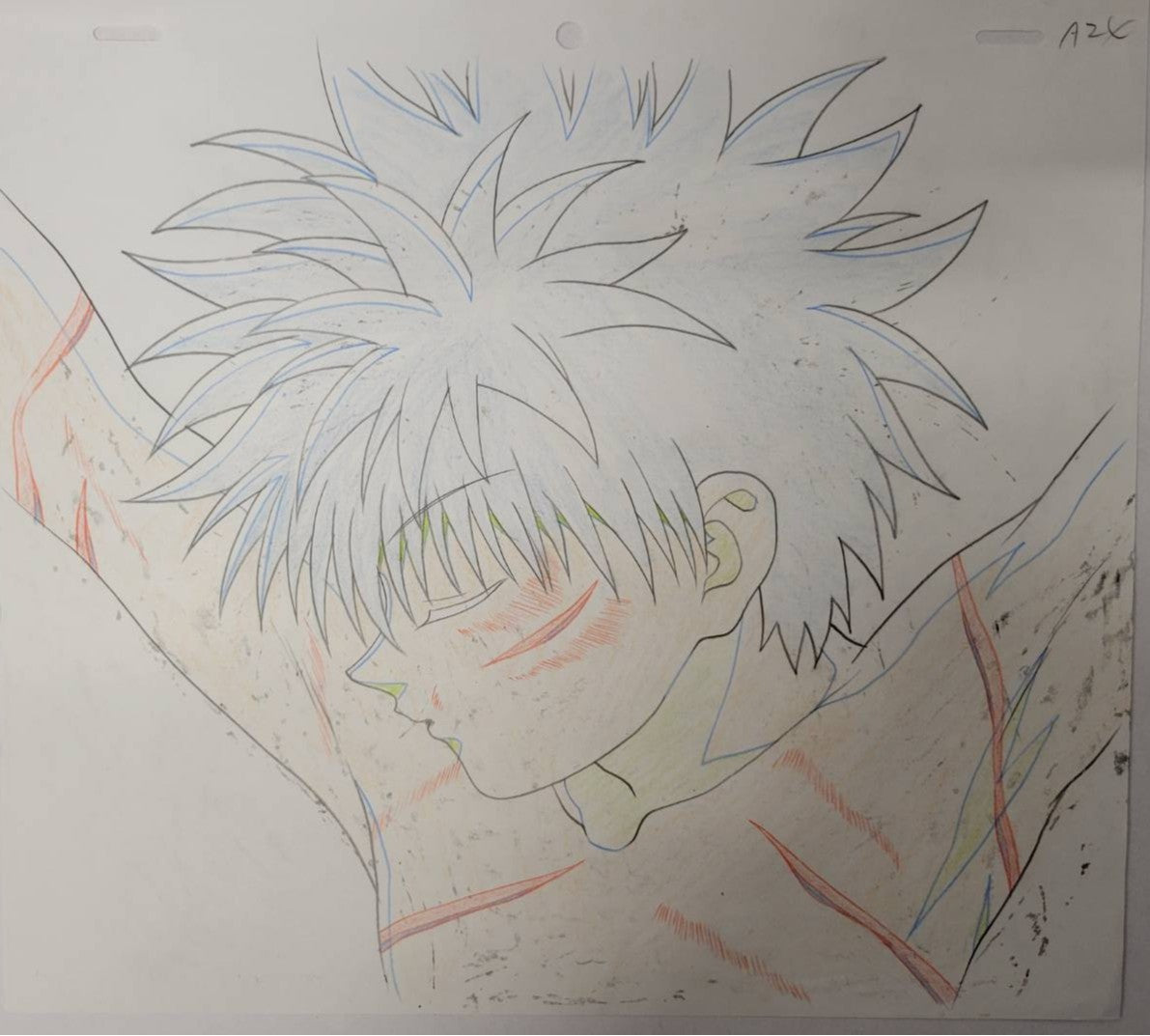 全职猎人 原画胶片与手稿（奇犽）