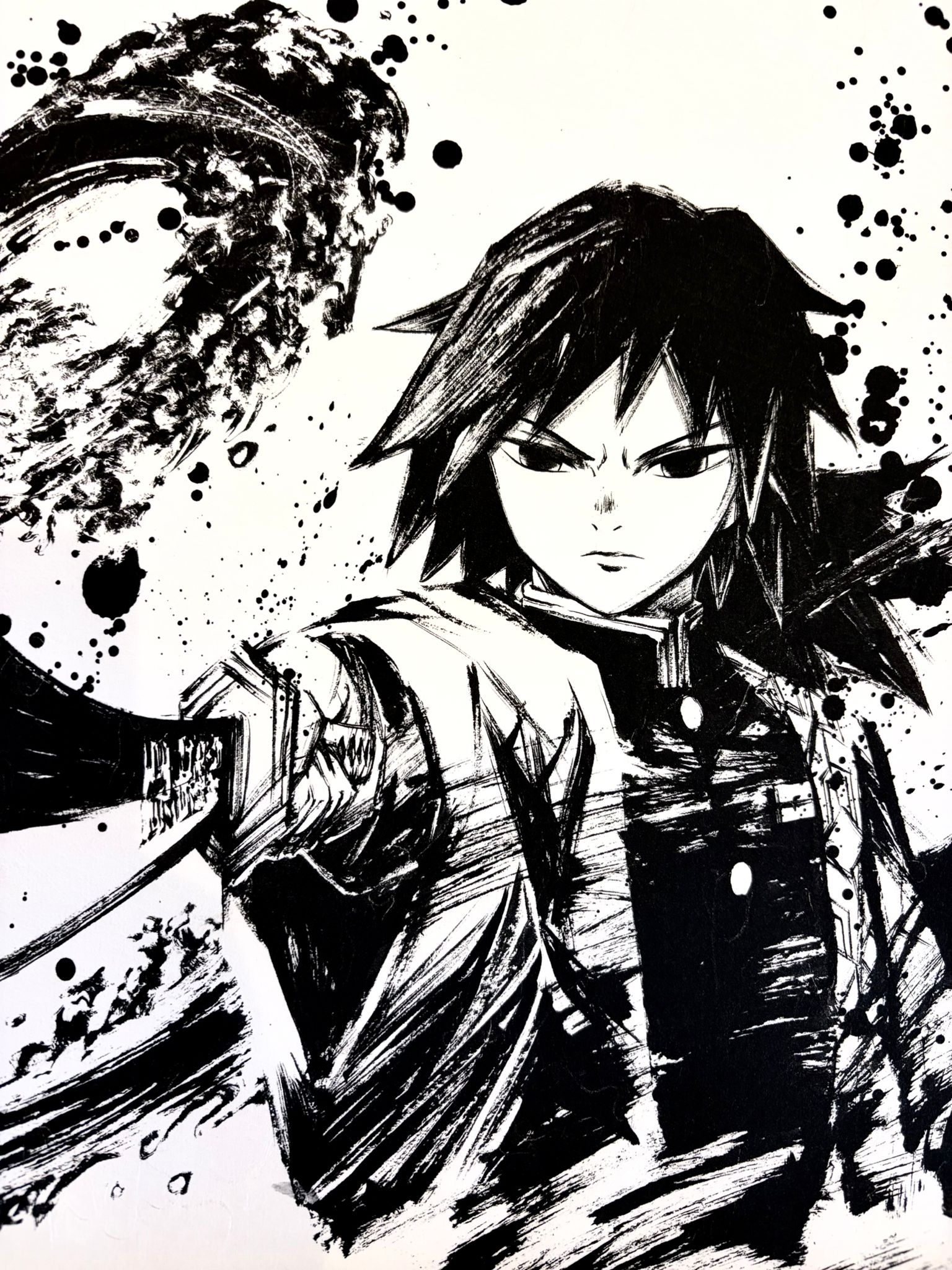 鬼灭之刃 (Kimetsu no Yaiba) 限量印刷版 (Giyu)
