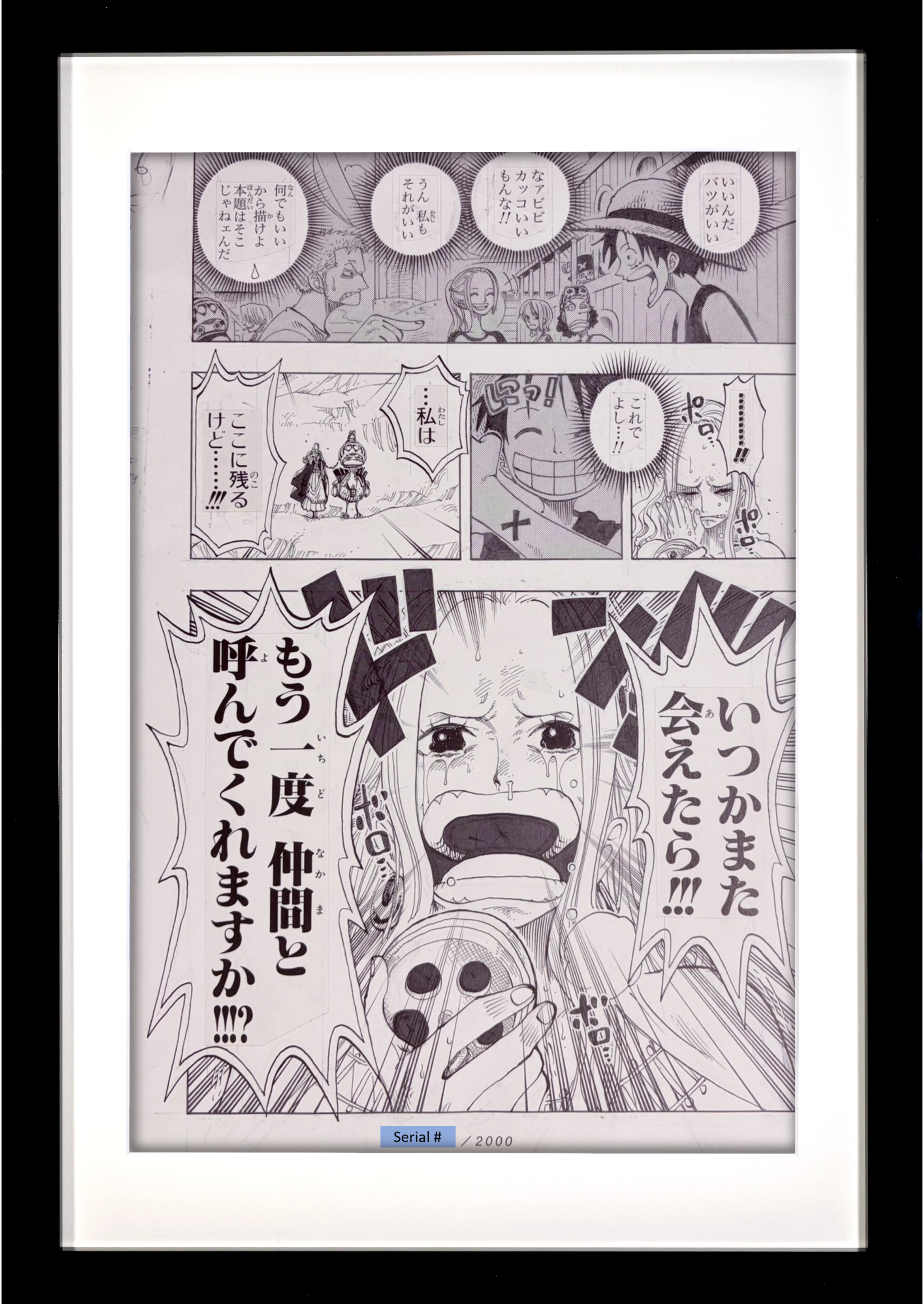 One Piece Numbered Limited Lottery Prize Reproduction (Nefertari Vivi)