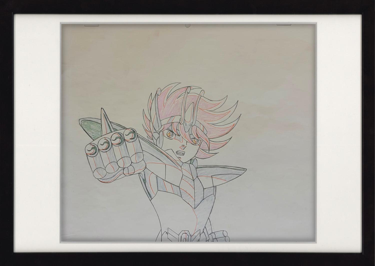 Saint Seiya Original Sketch (Pegasus Seiya)