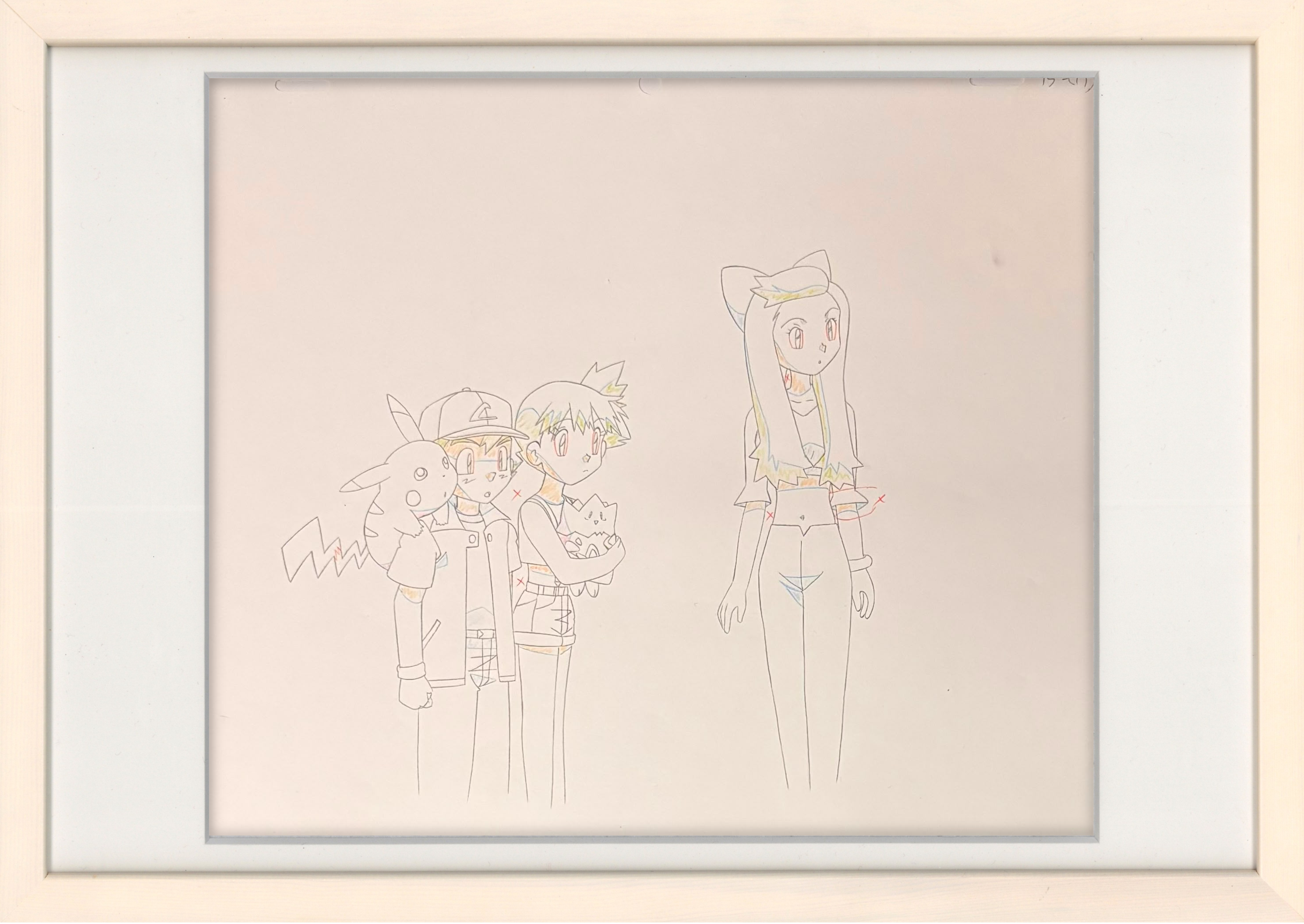 Pokémon Original Douga (Ash Ketchum, Pikachu, Misty, Togepi, and Supporting Character)