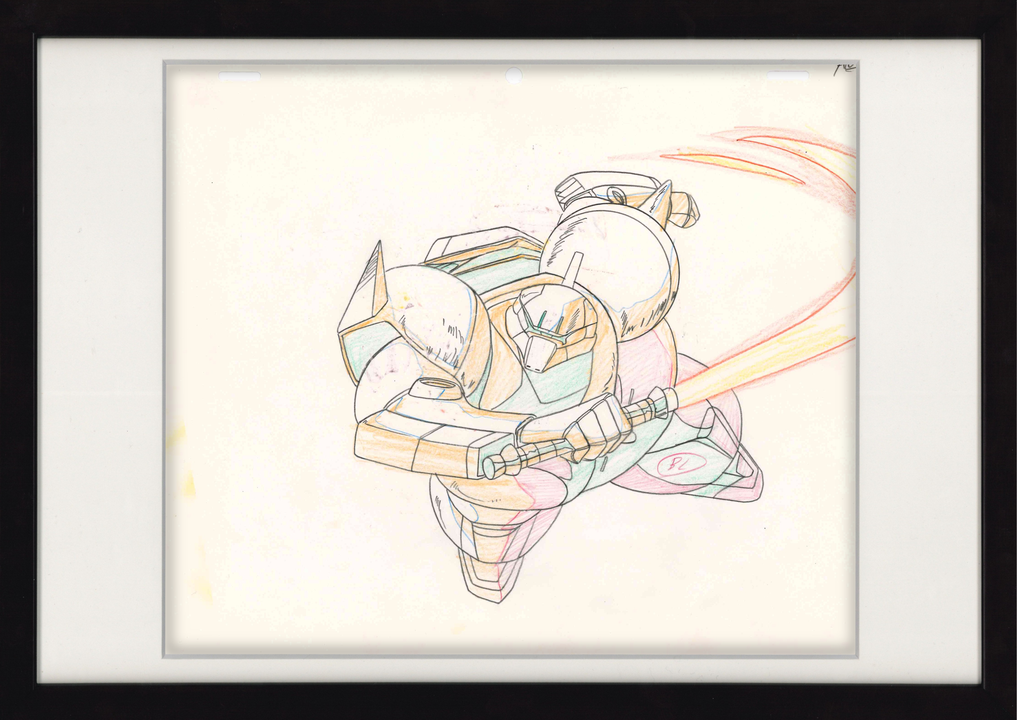 Douga original de Mobile Suit Gundam (Gelgoog)