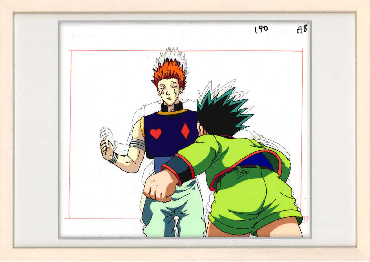 Hunter x Hunter (1999 Series) Original Cel and Douga (Gon vs