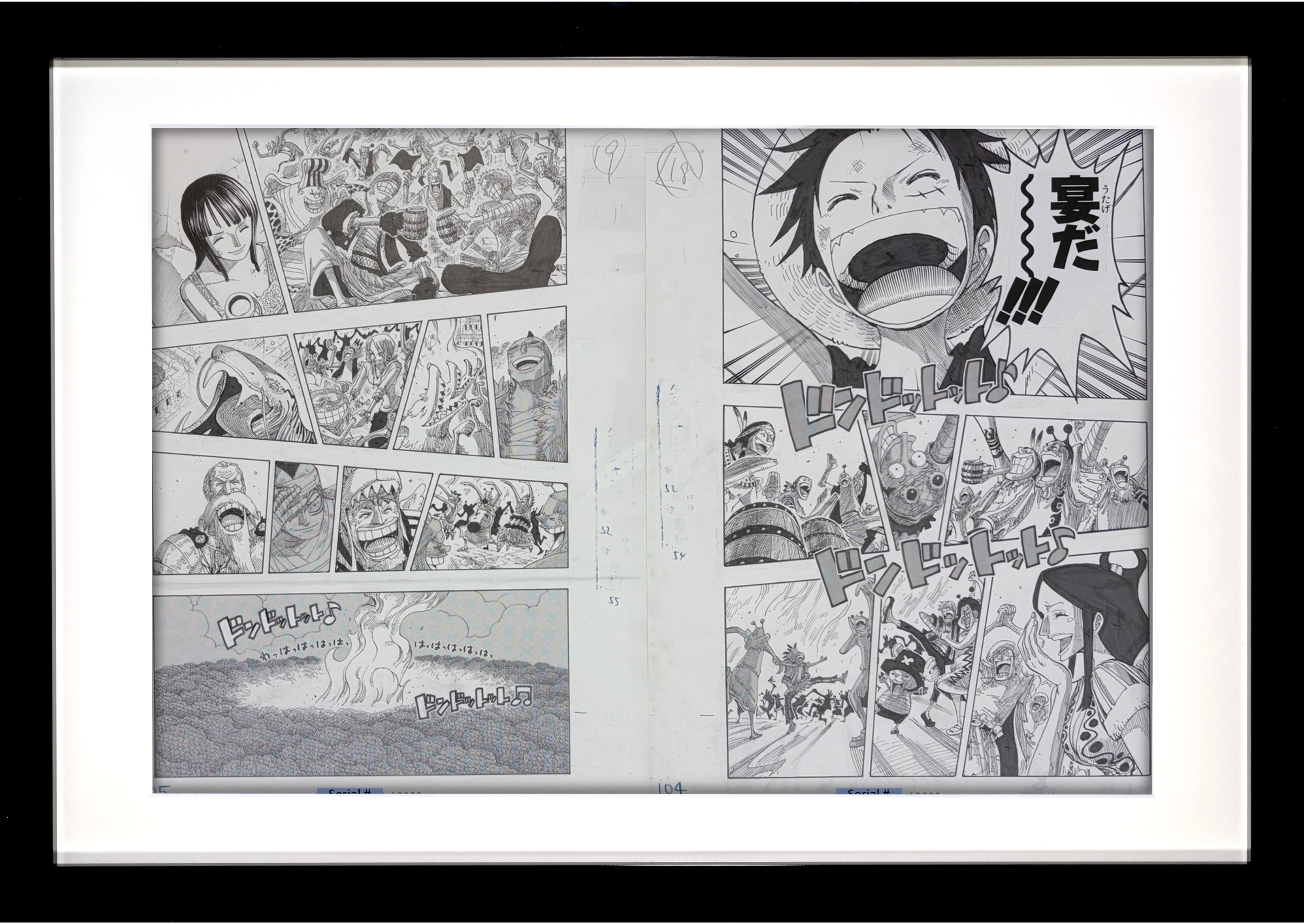 One Piece Numbered Limited Lottery Prize Reproduction (Skypiea Arc "Party!!!")