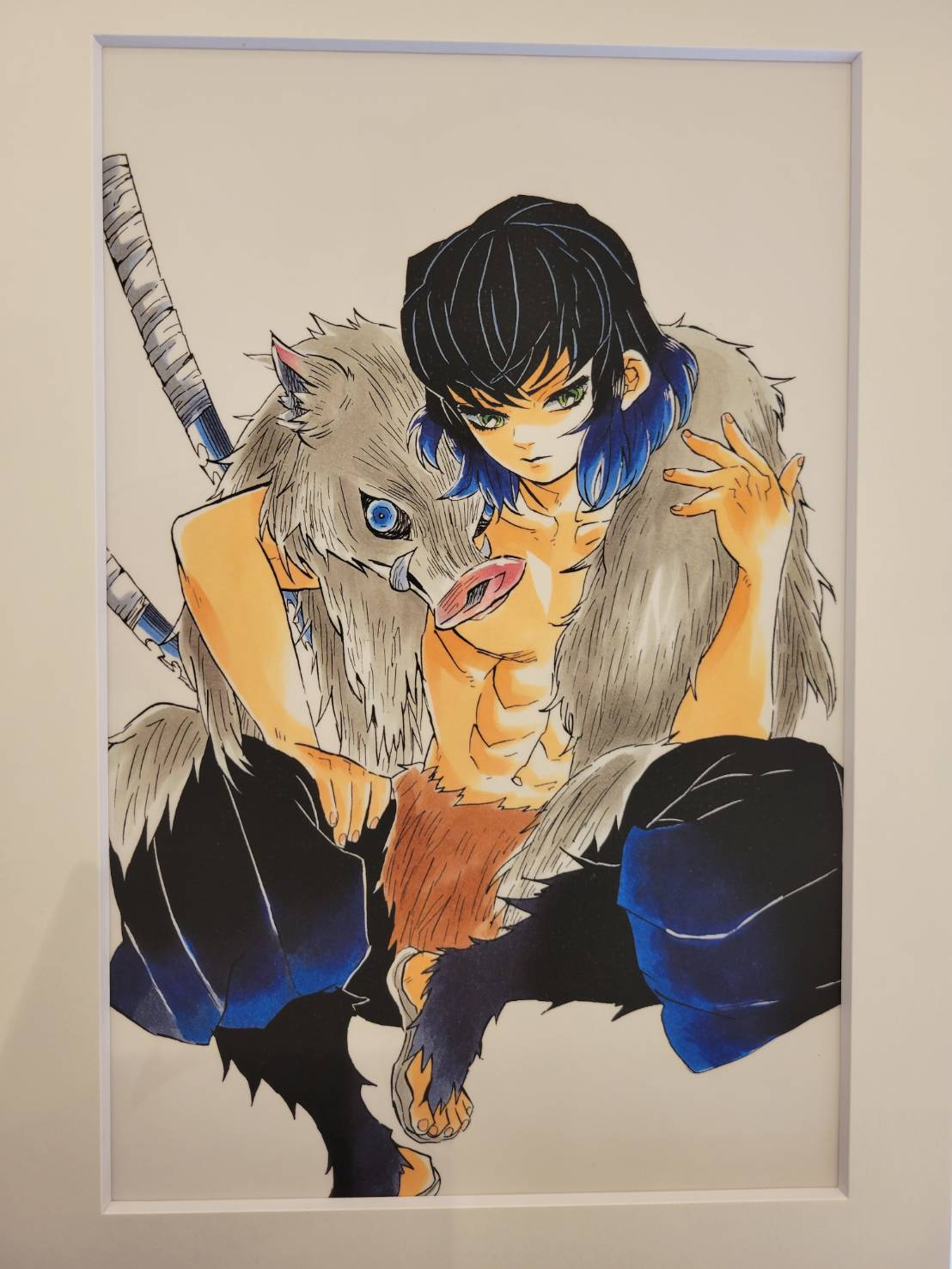 (Reserved*) Demon Slayer Reversable Books-Cut