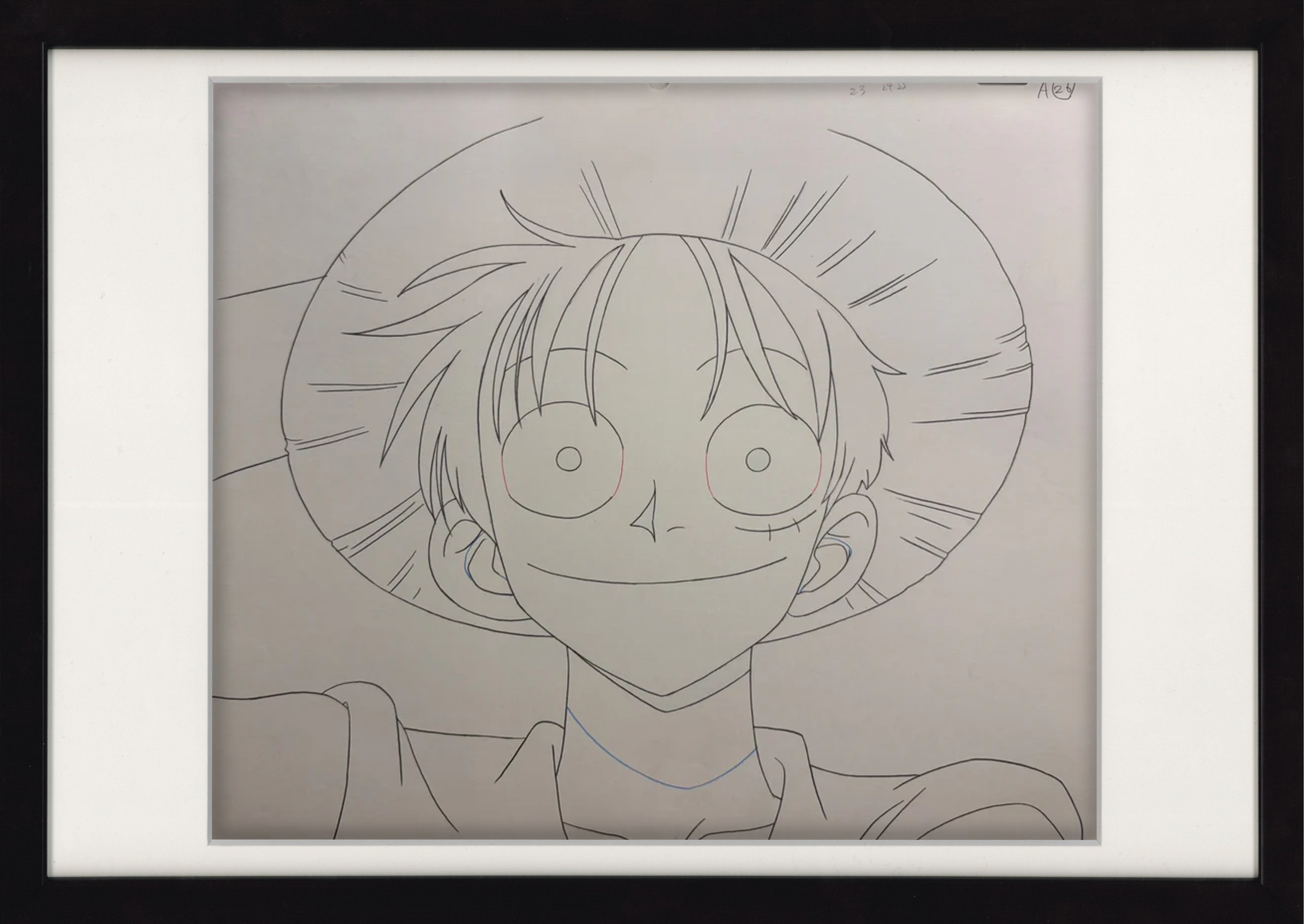 One Piece Original Sketch (Luffy)