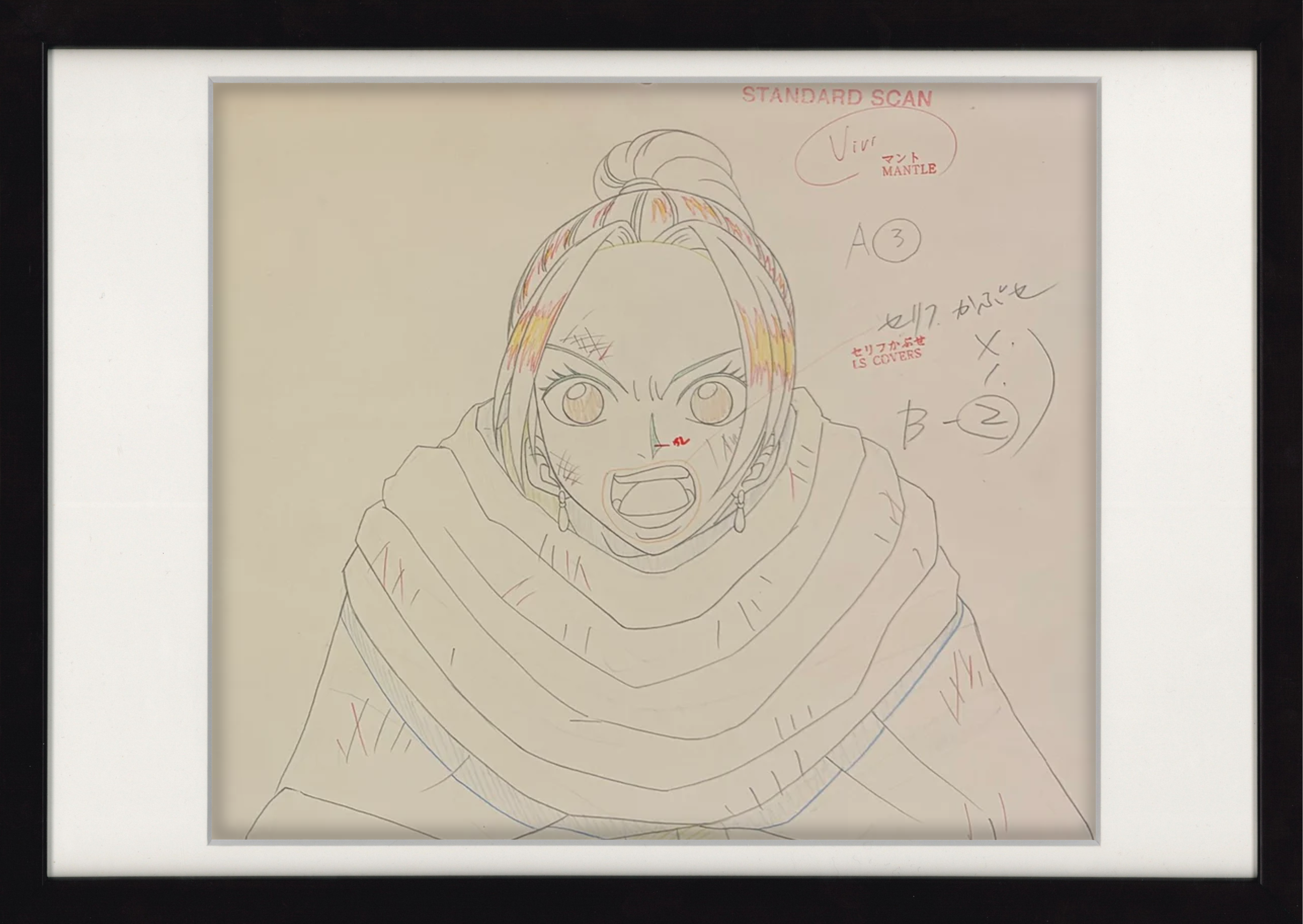 One Piece Original Drawing (Vivi) 5 Page Set