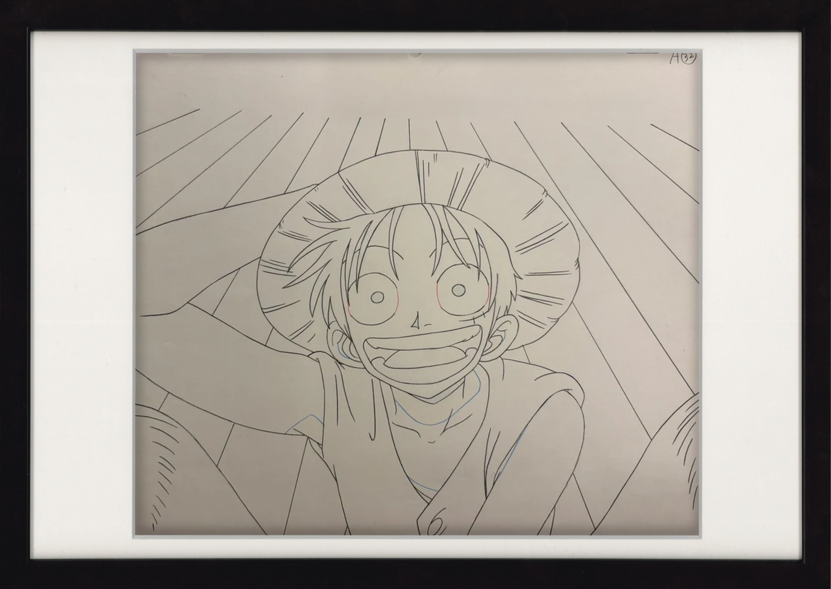 One Piece Original Sketch (Luffy)
