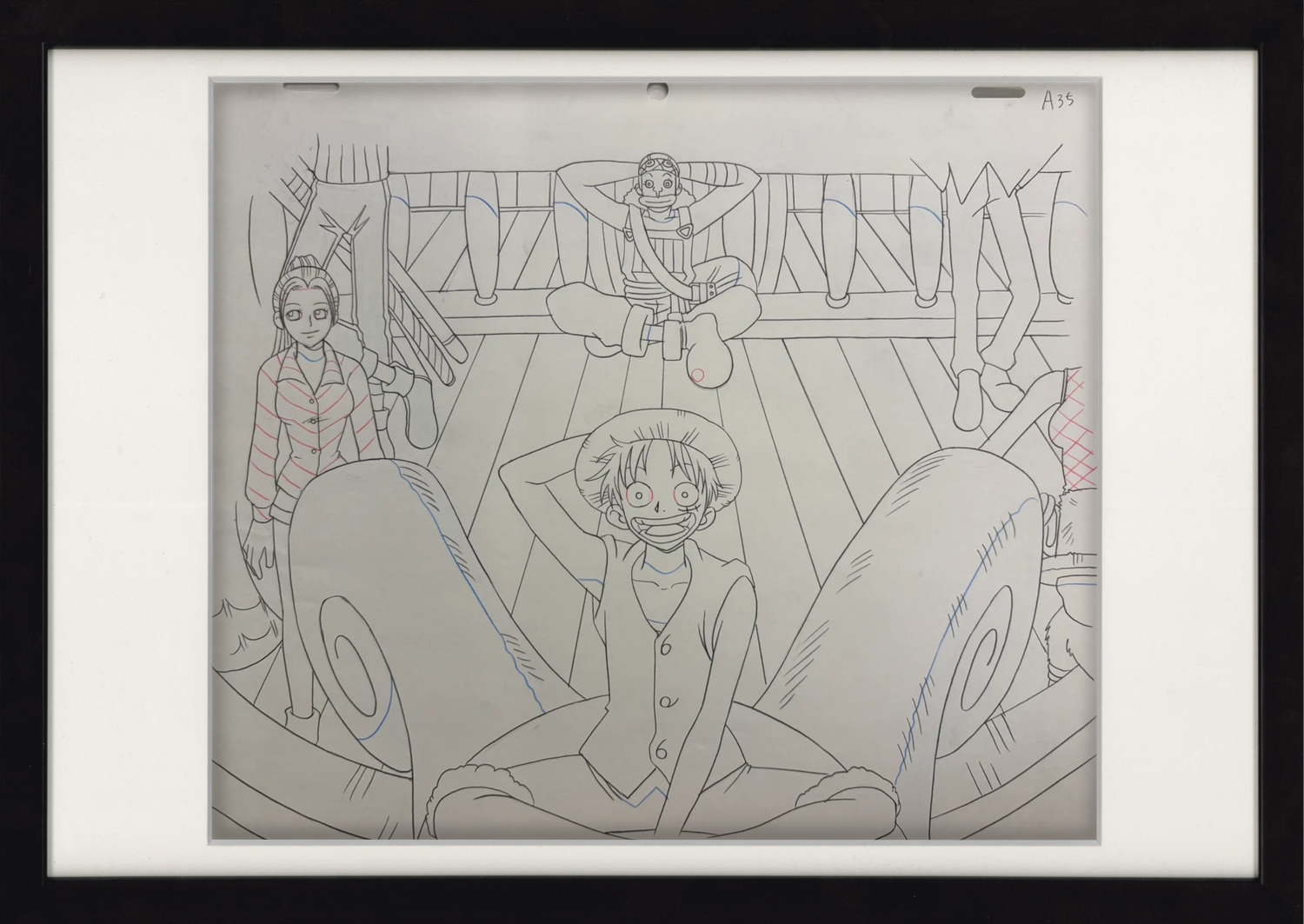 海贼王原画（路飞等人）