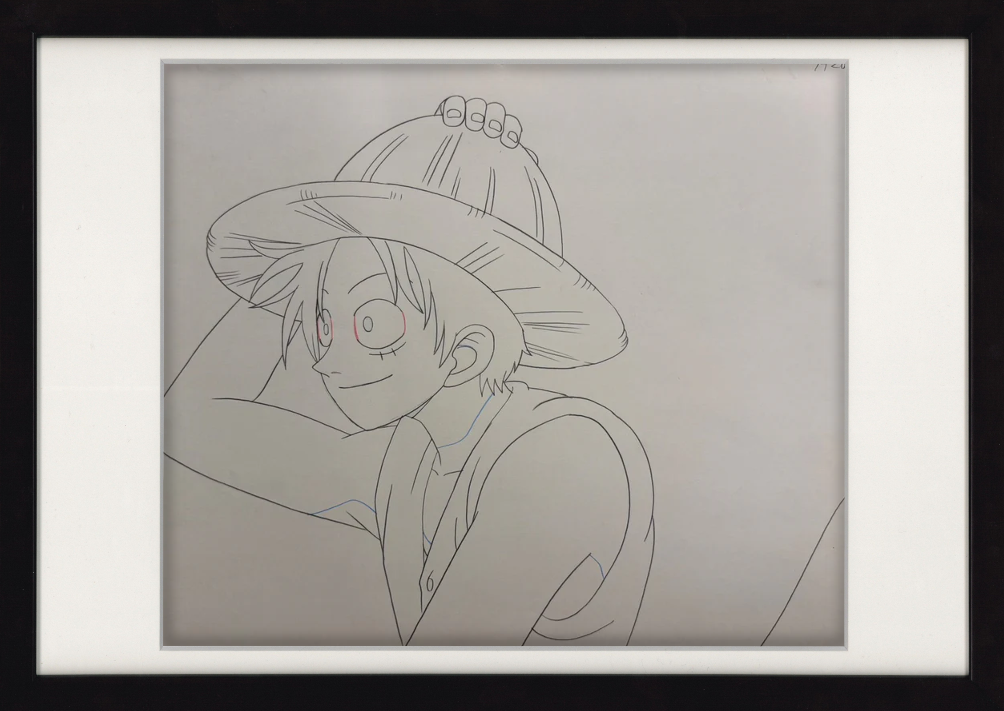 One Piece Original Sketch (Luffy)