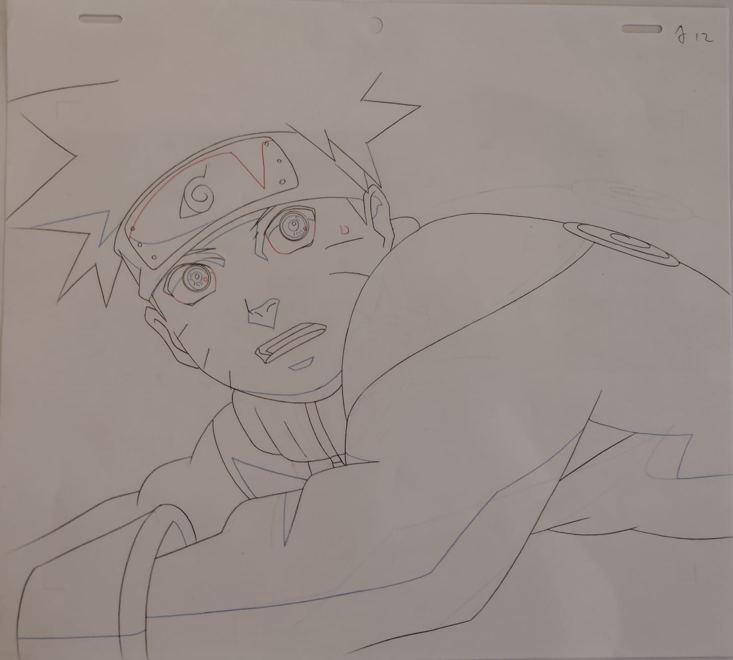 Naruto Original Sketch (Naruto Uzumaki)