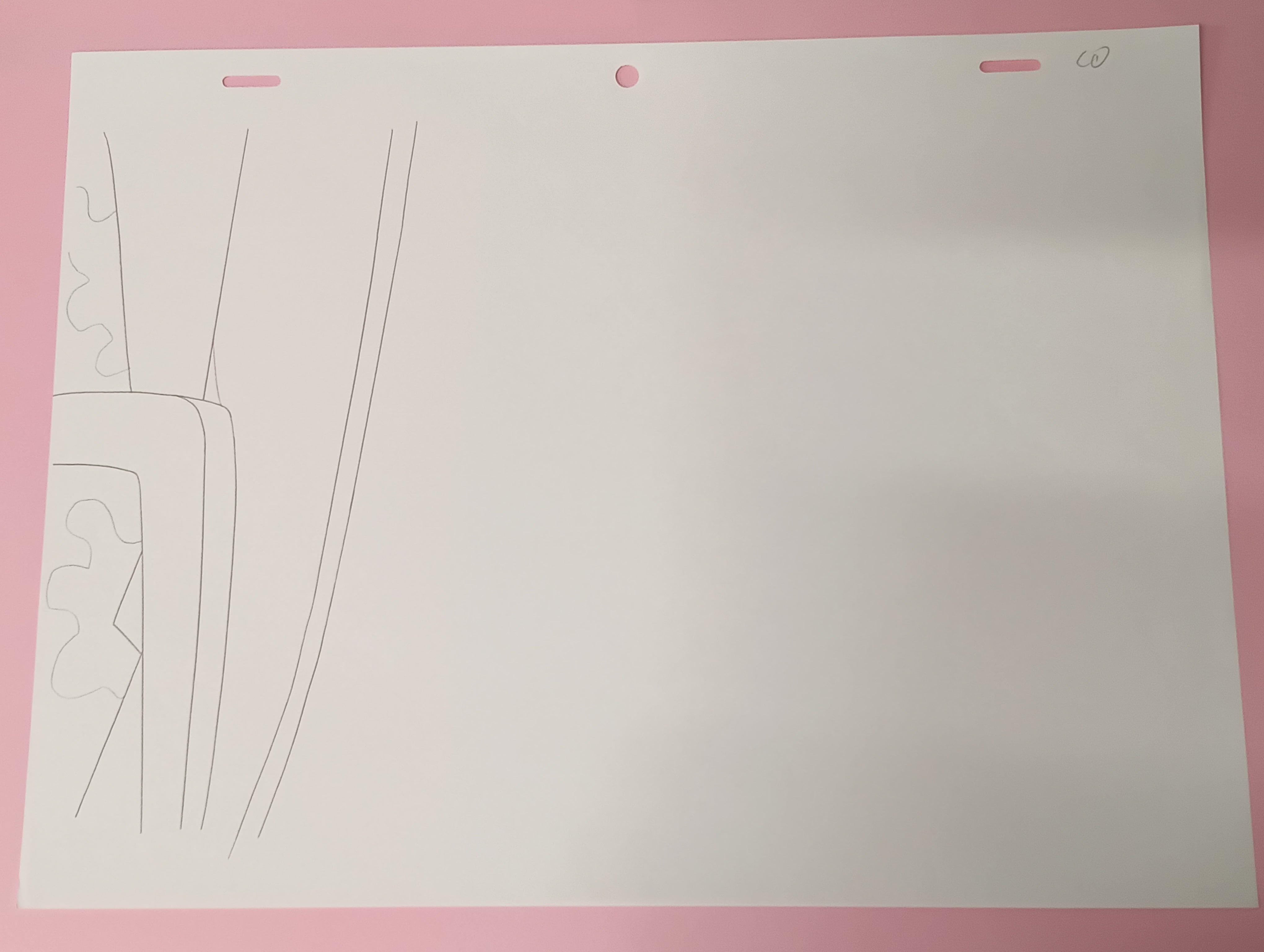 Detective Conan Original Sketch (Haibara Ai)