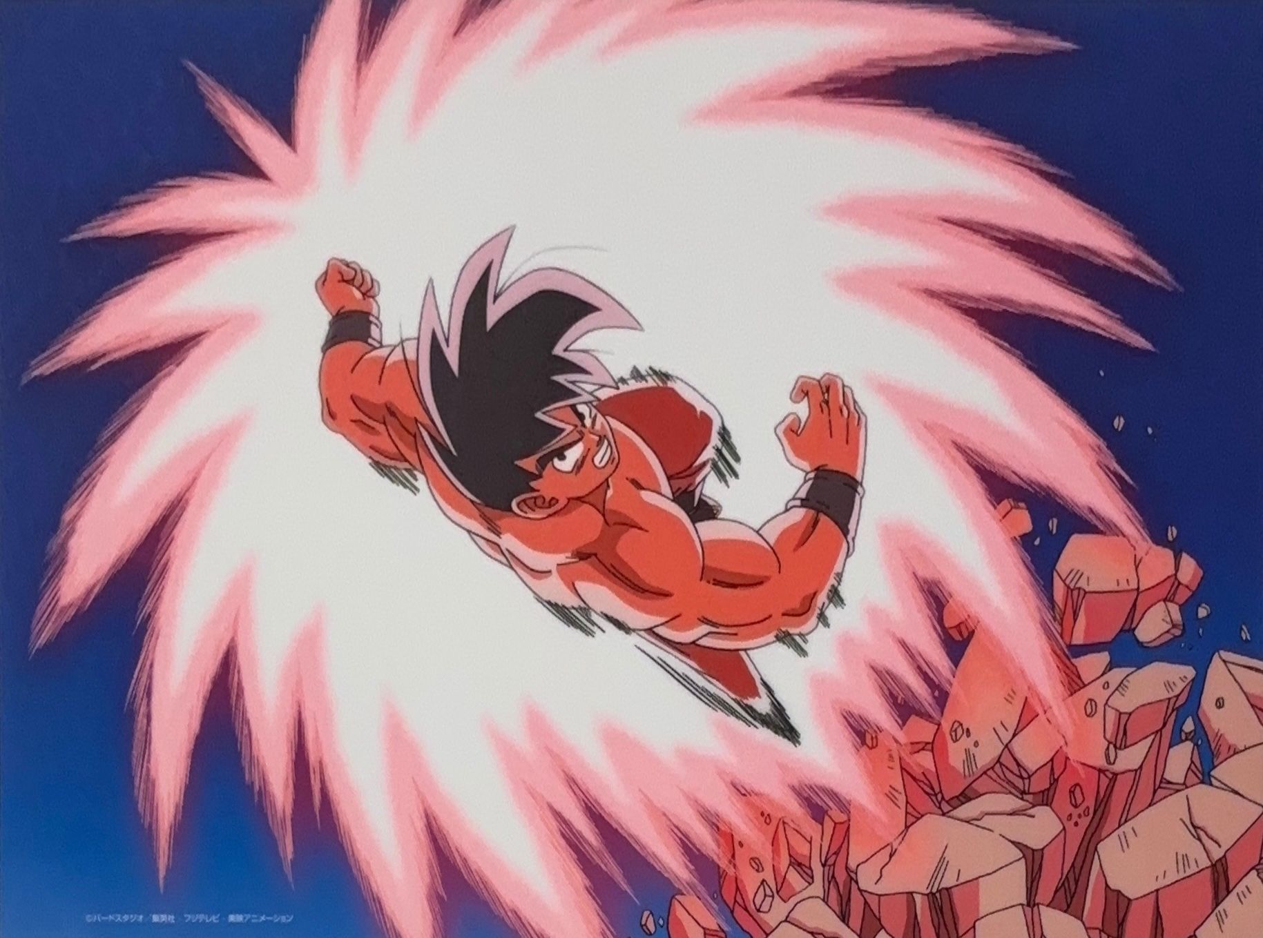 Dragon Ball Limited Reproduction (Son Goku) 2-page set