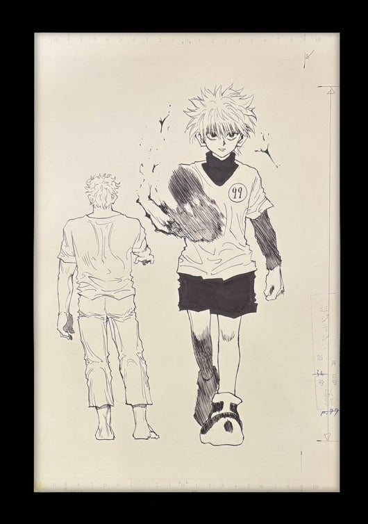 Reproducción limitada de Hunter x Hunter (Killua contra Johness)