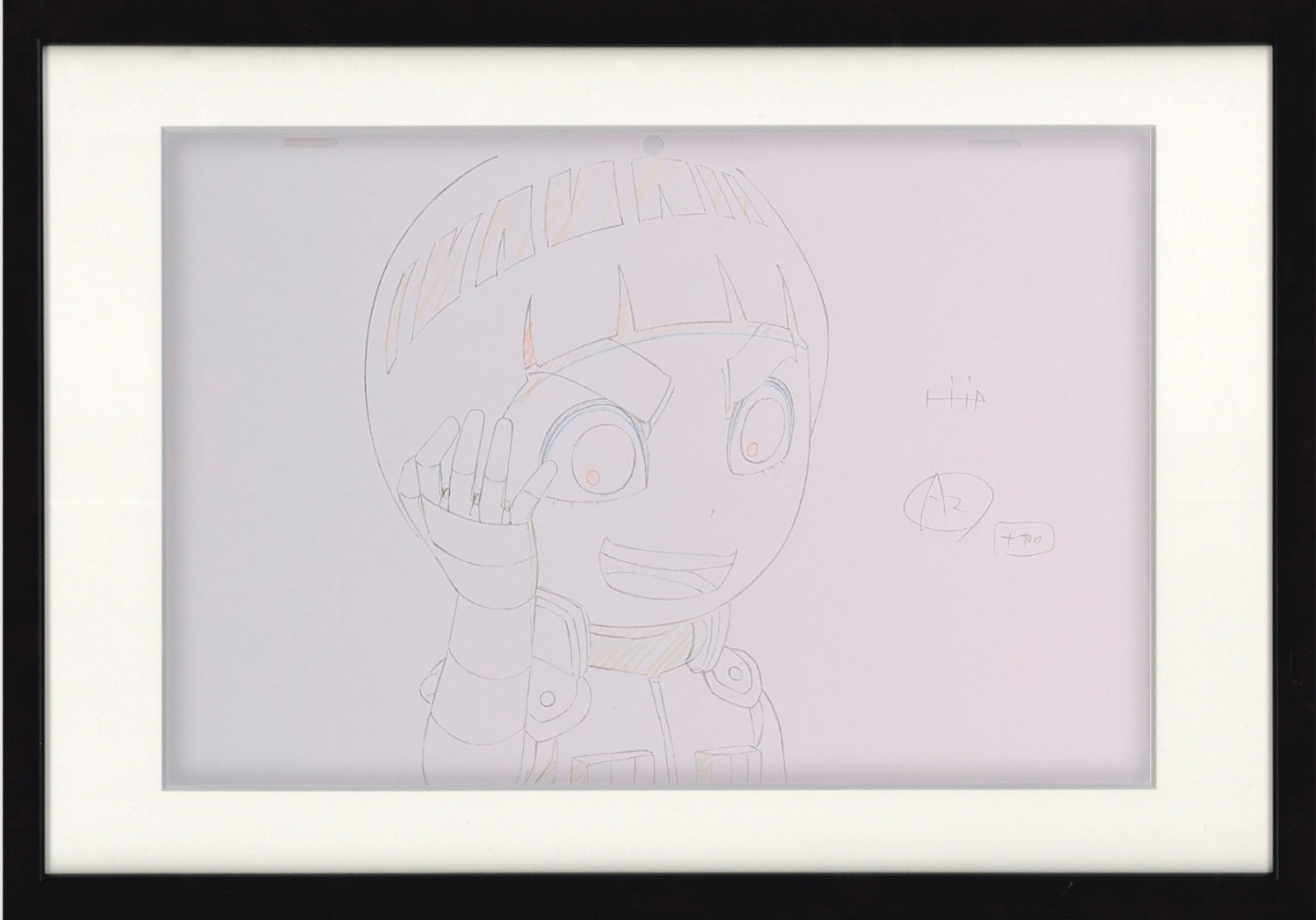 Naruto Original Sketch 3 page Set (Rock Lee)