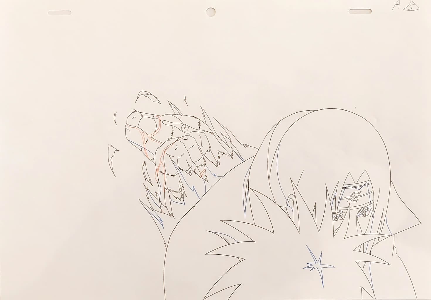 Naruto Original Sketch (Itachi)