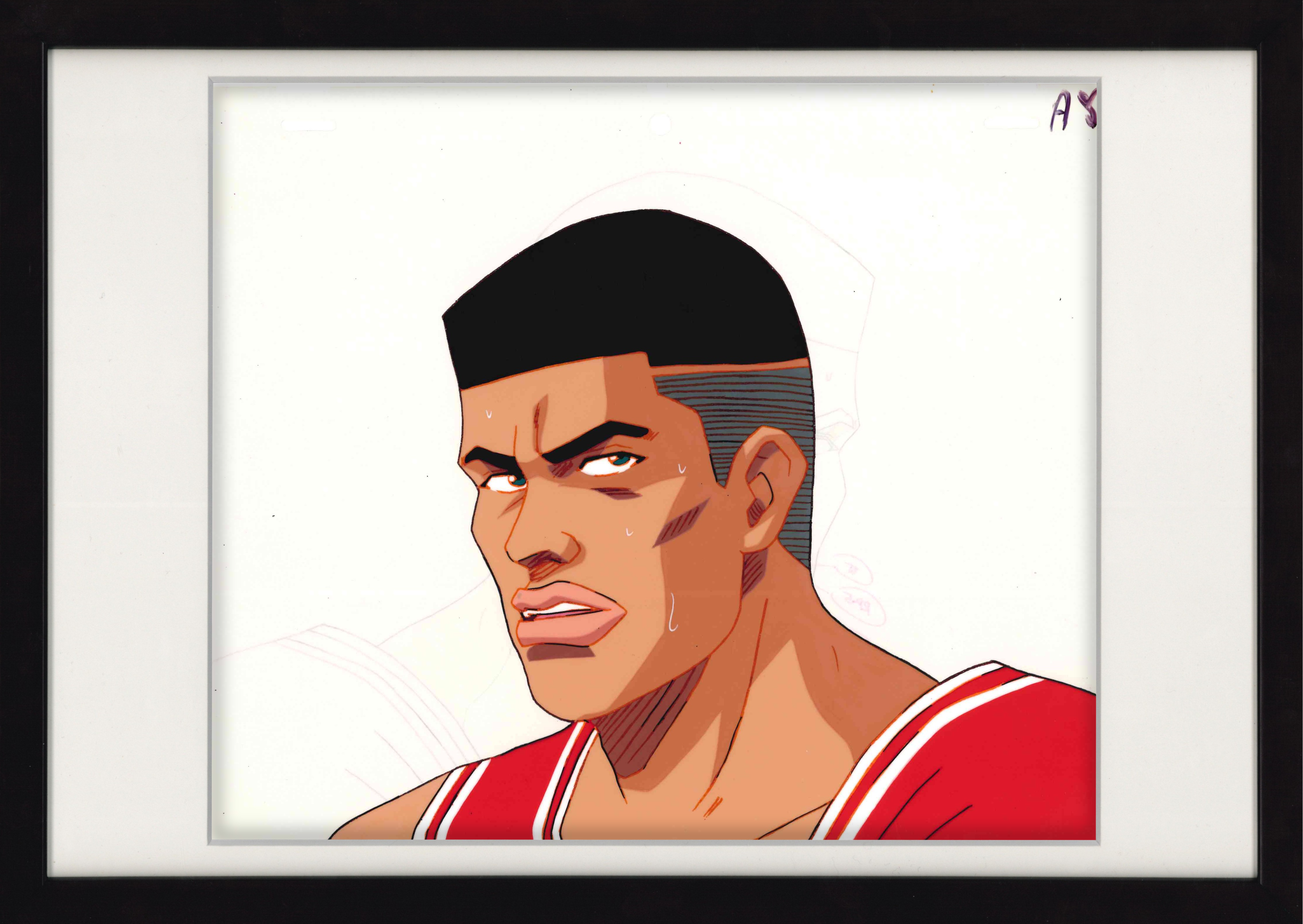 Slam Dunk Original Cel and Douga (Takenori Akagi) 2-Piece Set