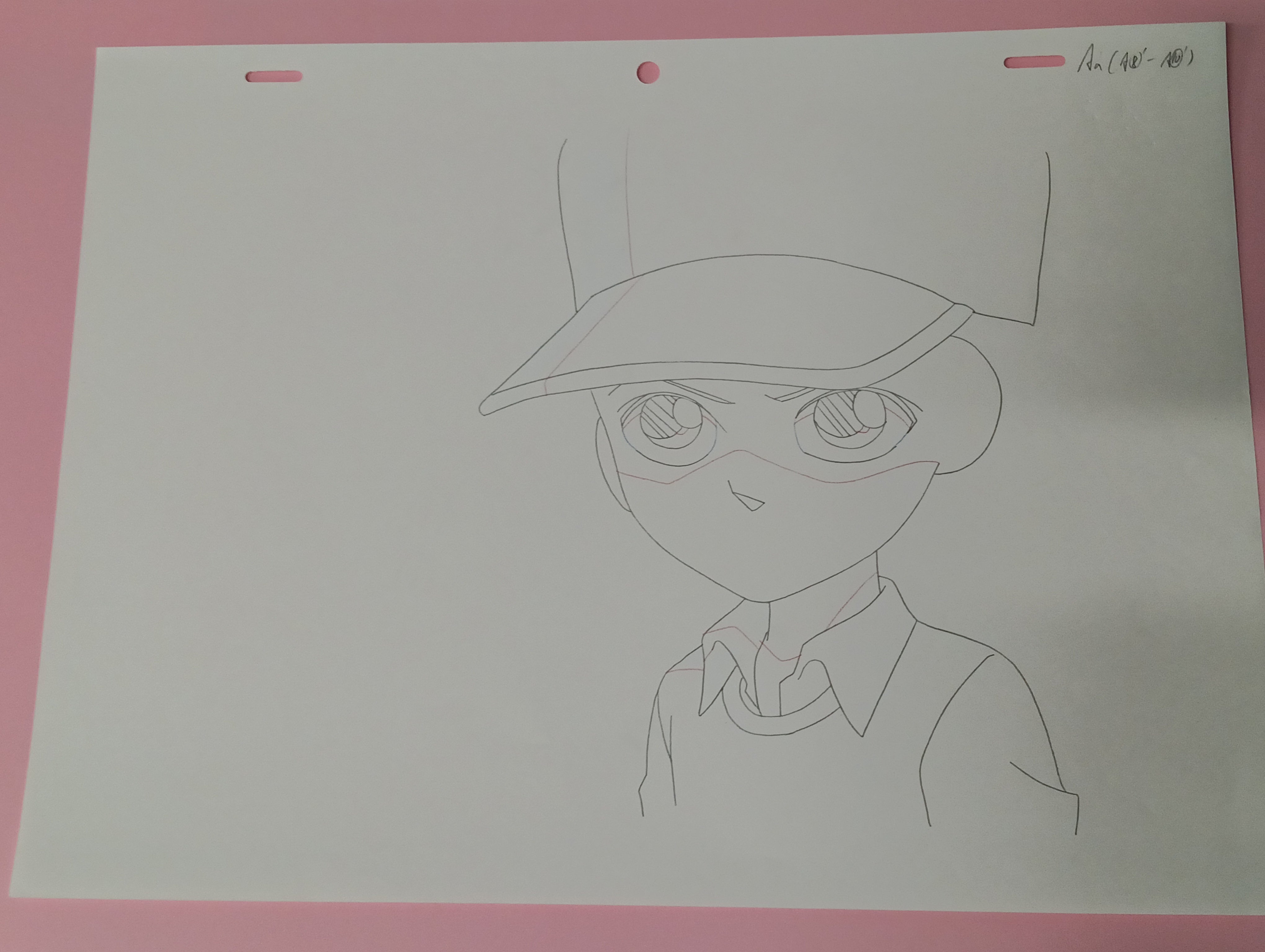 Detective Conan Original Sketch (Haibara Ai)