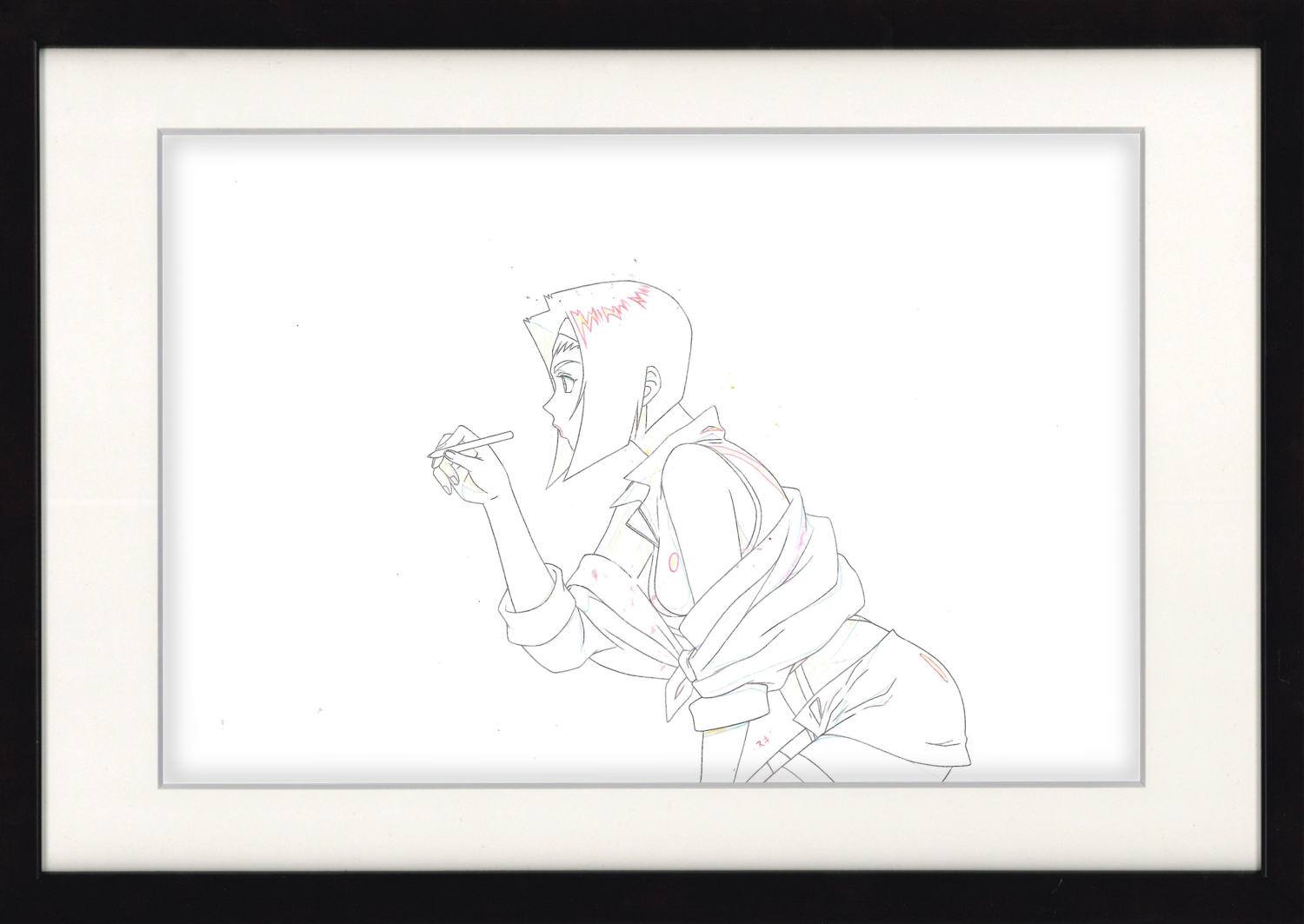 Cowboy Bebop Original Drawing (Faye Valentine)