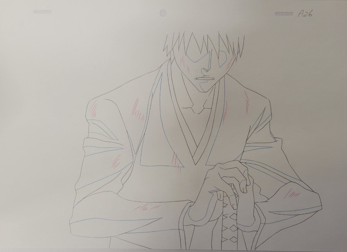 Boceto original de Bleach (Kurosaki Ichigo)